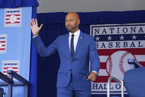 David Samson says Derek Jeter was behind Jazz Chisholm Jr. being on the cover of MLB The Show 23 (Photo Credit: IMAGN)