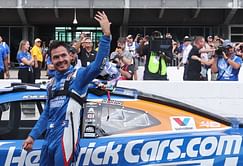 Kyle Larson details how he won Thursday night’s High Limit race against brother-in-law Brad Sweet