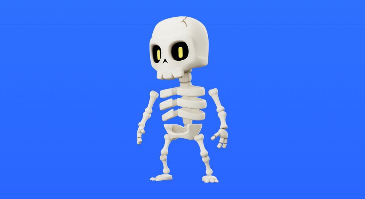 Dry Bones in Stumble Guys (Image Via Scopely)