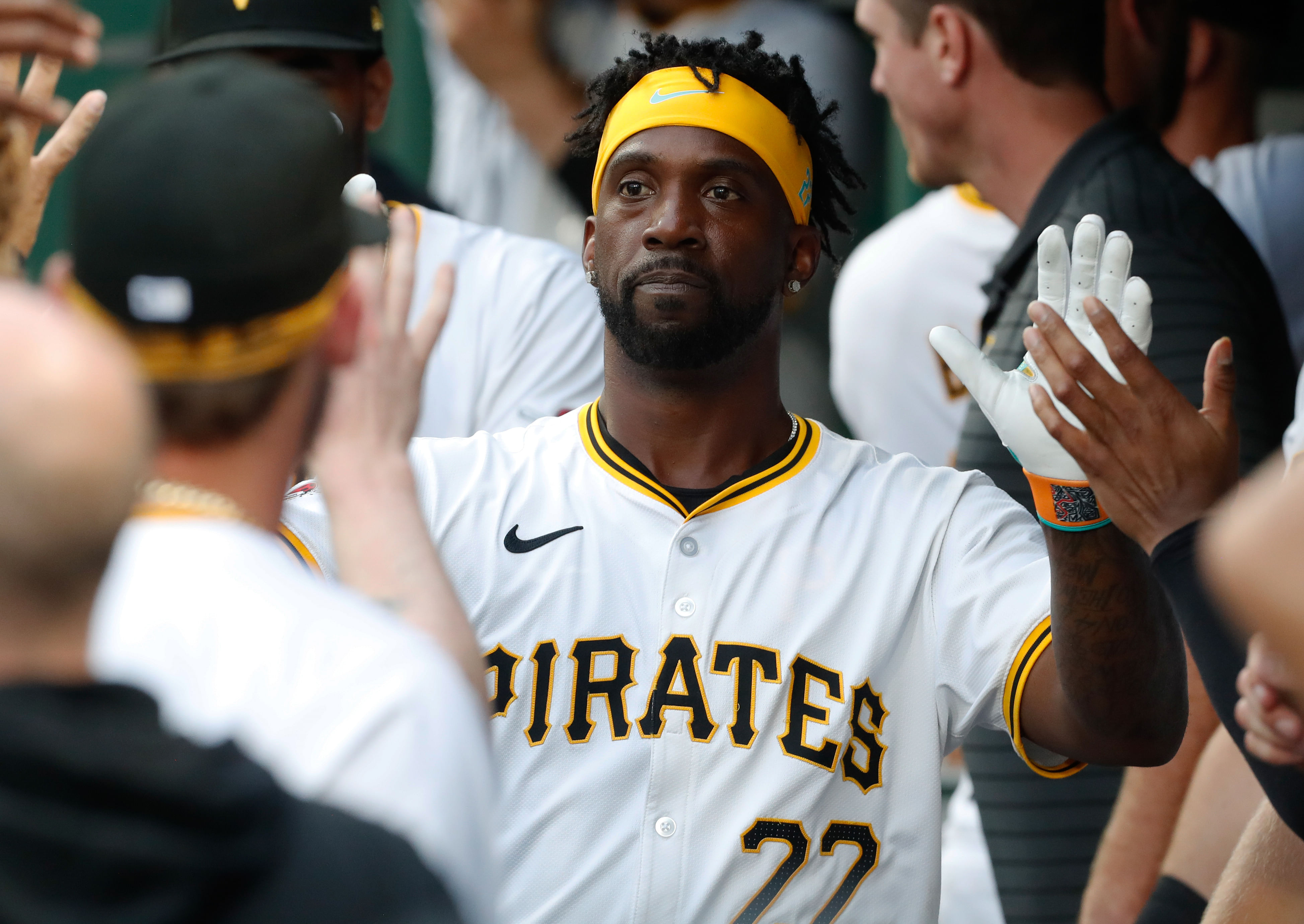 Andrew McCutchen and the Pittsburgh Pirates are close to earning a playoff berth (Photo Credit: IMAGN)