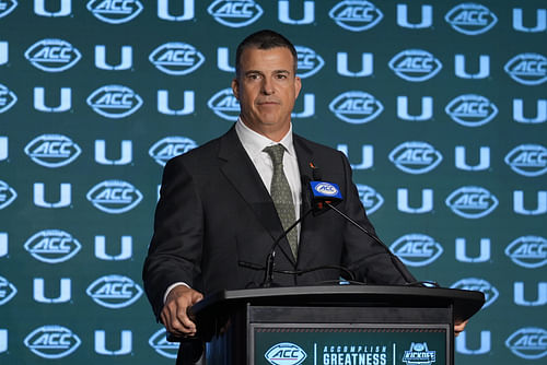 Mario Cristobal and Miami would love to knock Florida State from the CFP picture in 2024. (Photo Credit: IMAGN)