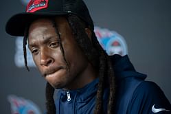 DeAndre Hopkins snaps at fan calling Titans' WR "trash" after Sydney Sweeney comment