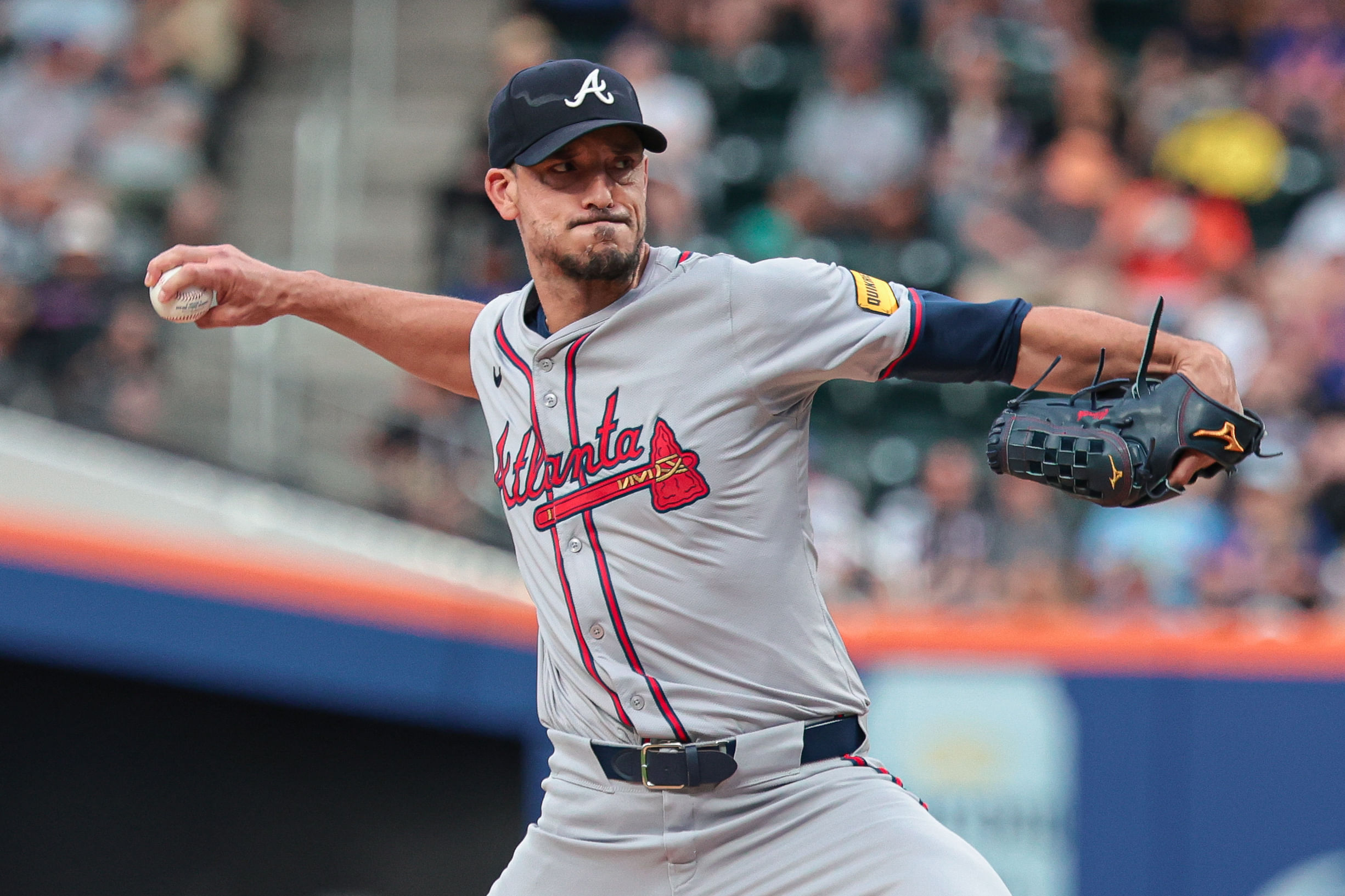 Take the over on Charlie Morton&#039;s strikeouts (Imagn)