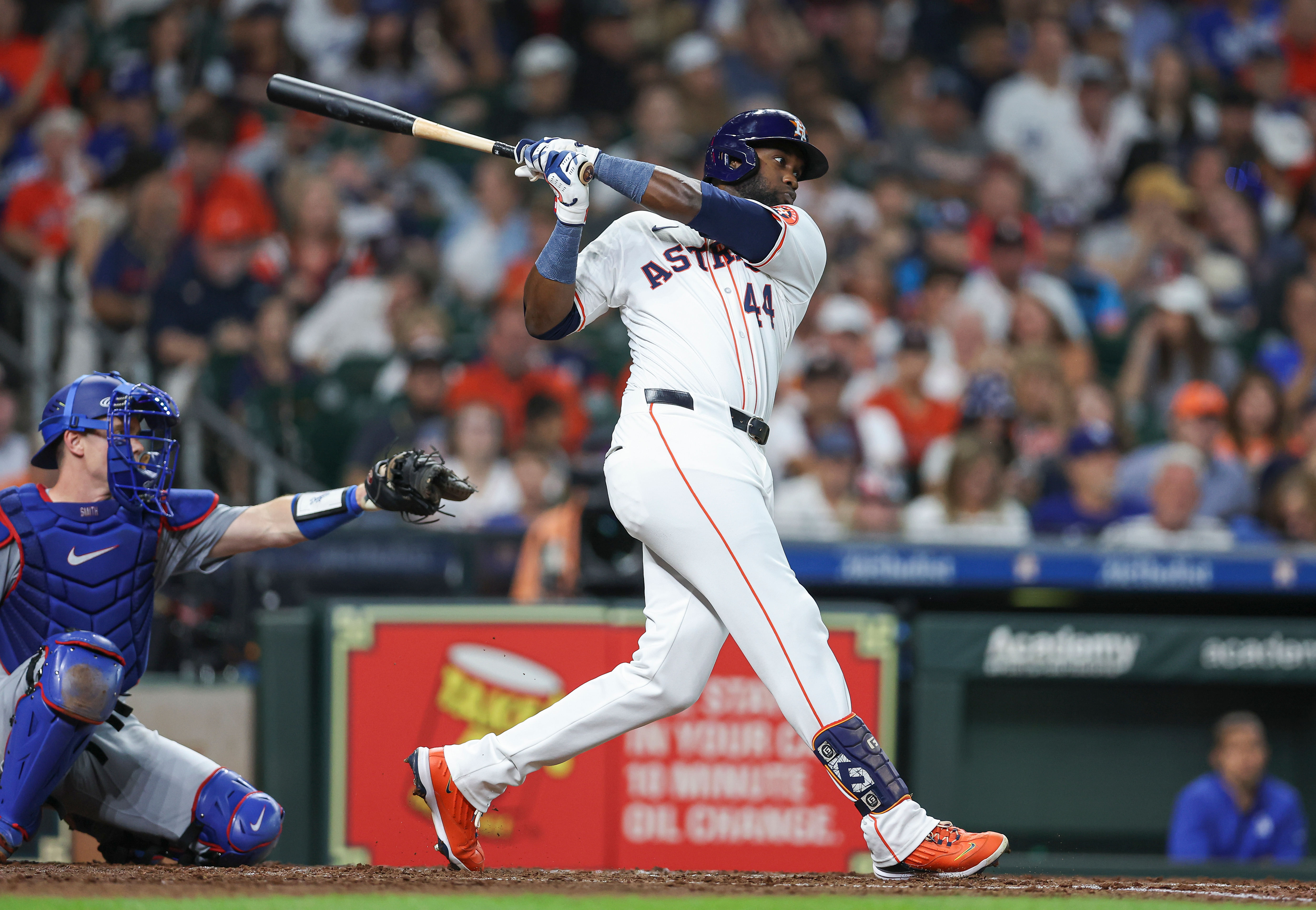 Yordan Alvarez has 20 home runs so far (Imagn)