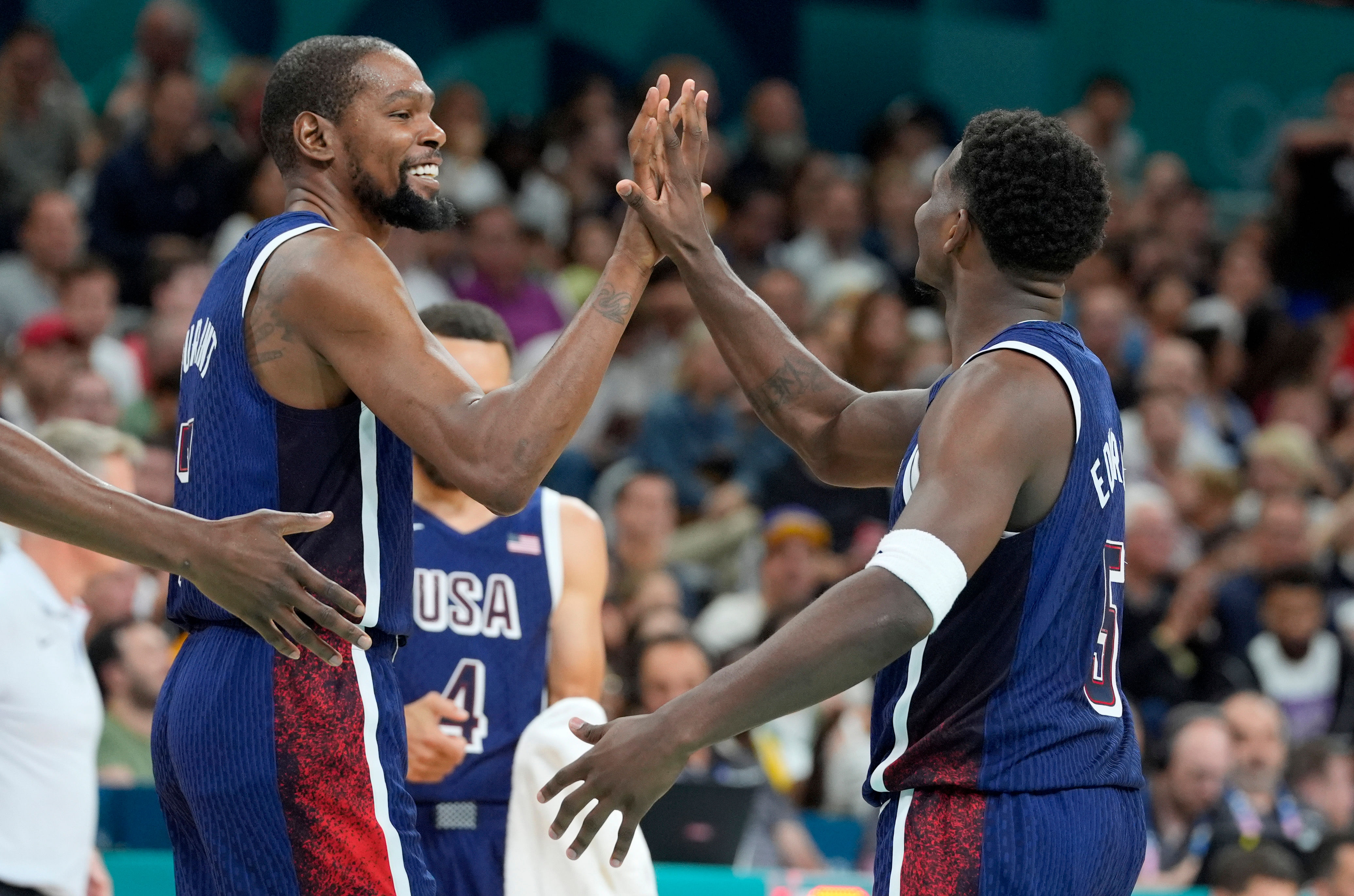 Olympics: Basketball-Men Group C - SRB-USA - Source: Imagn