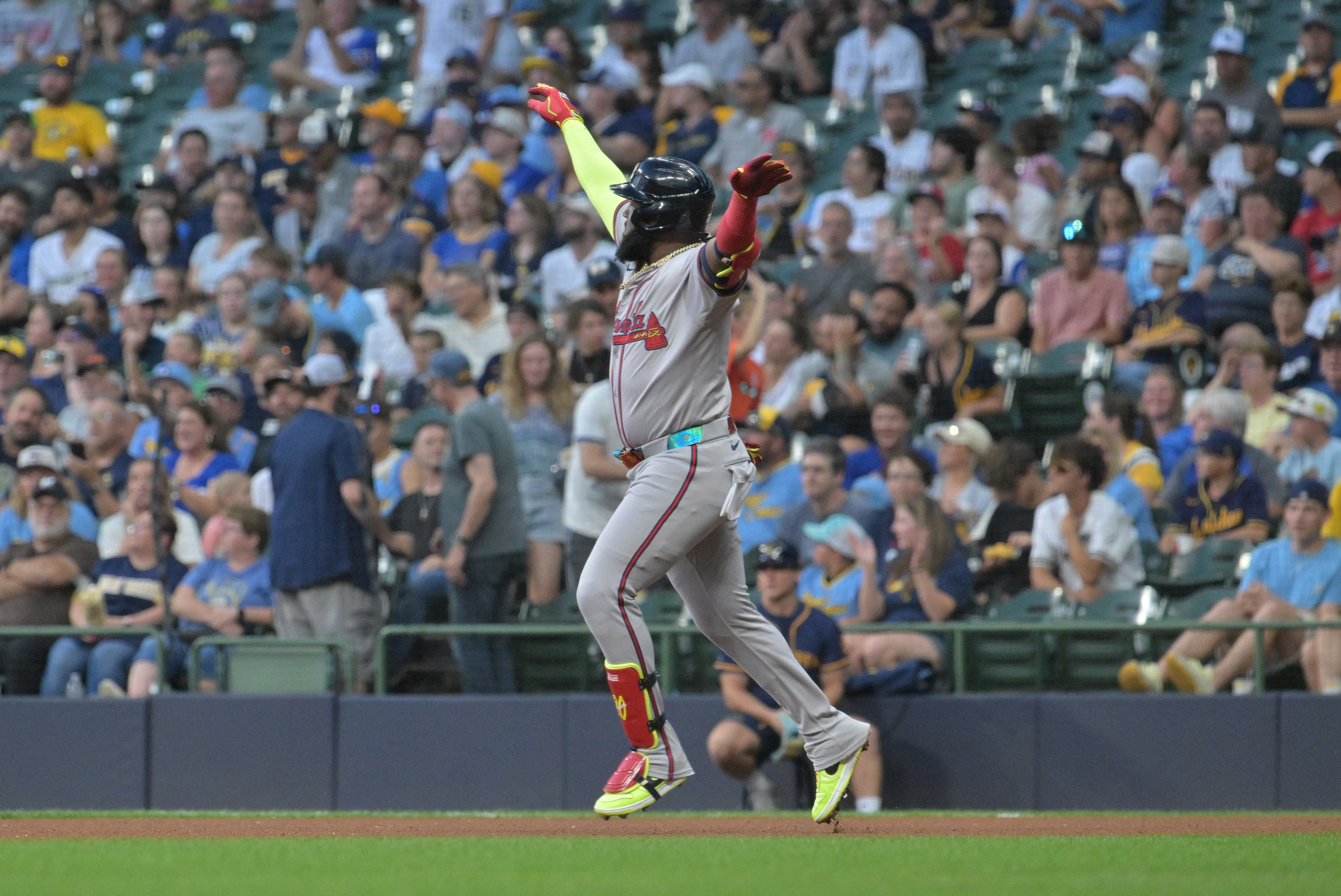 Marcell Ozuna has hit 31 home runs this year (Imagn)