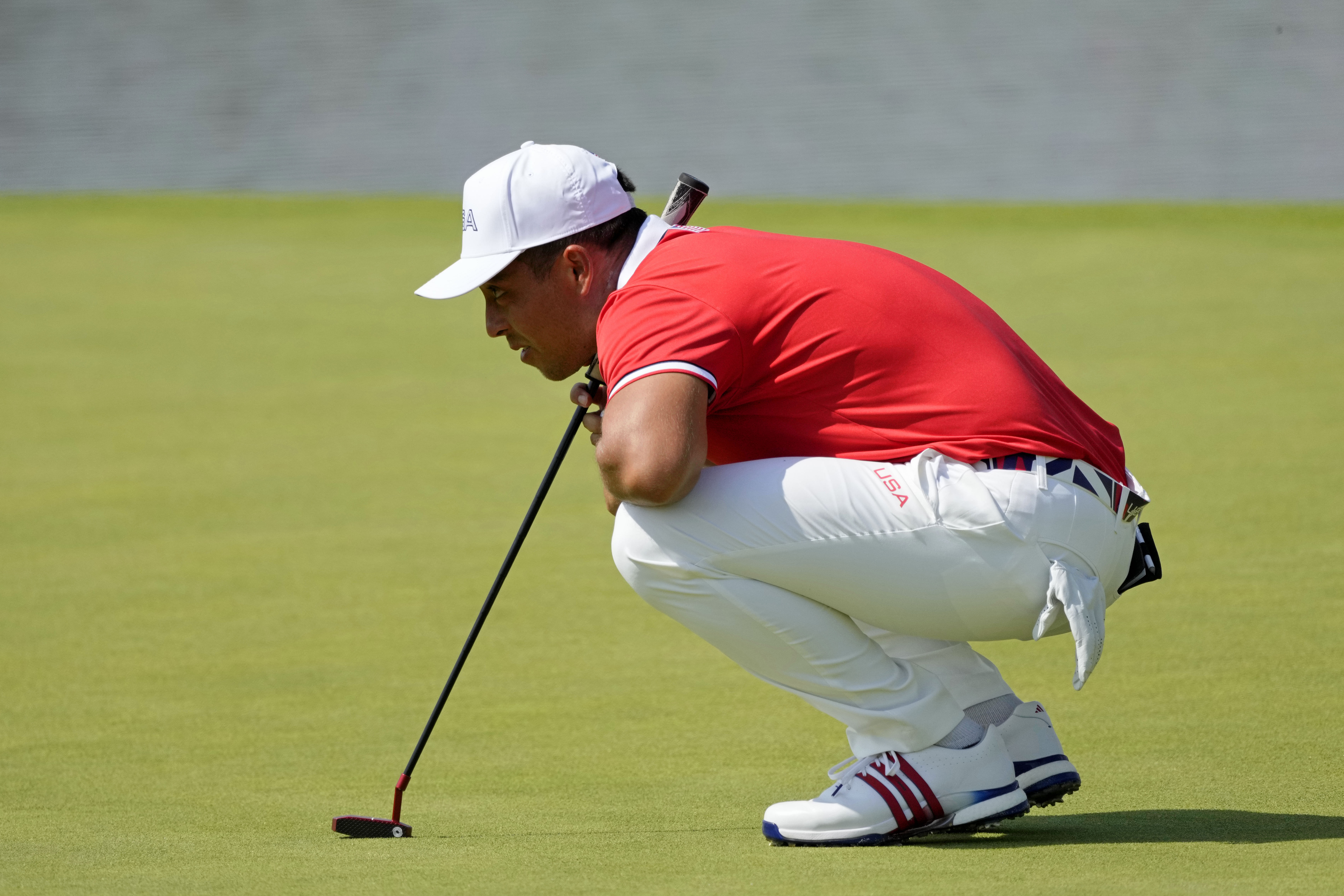 Xander Schauffele at the Olympic Golf-Mens Stroke Play Round 1 - Source: Imagn