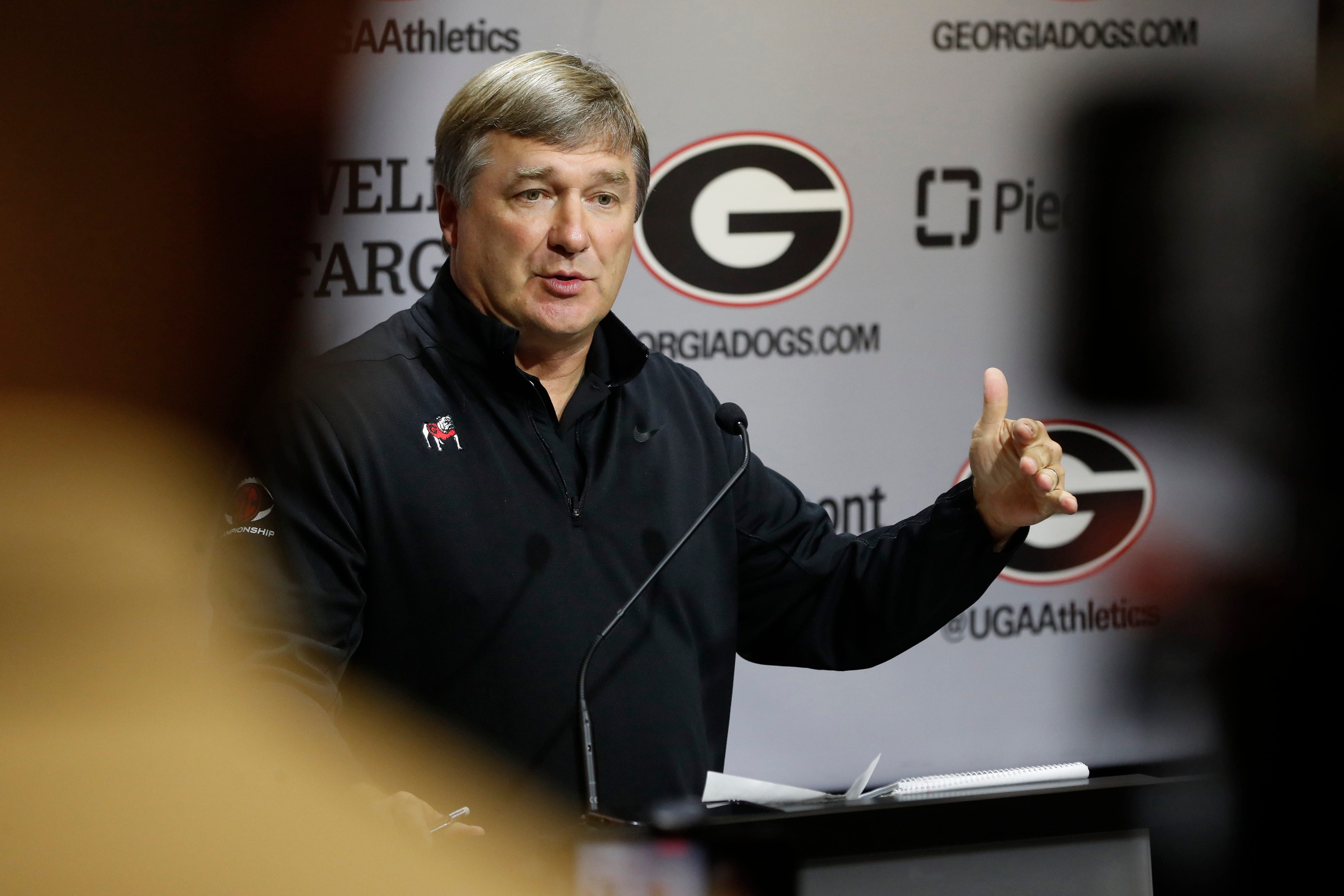 A series of off-field disciplinary issues around UGA football have fueled concerns about Kirby Smart&#039;s control over the program. (Photo Credit: IMAGN)