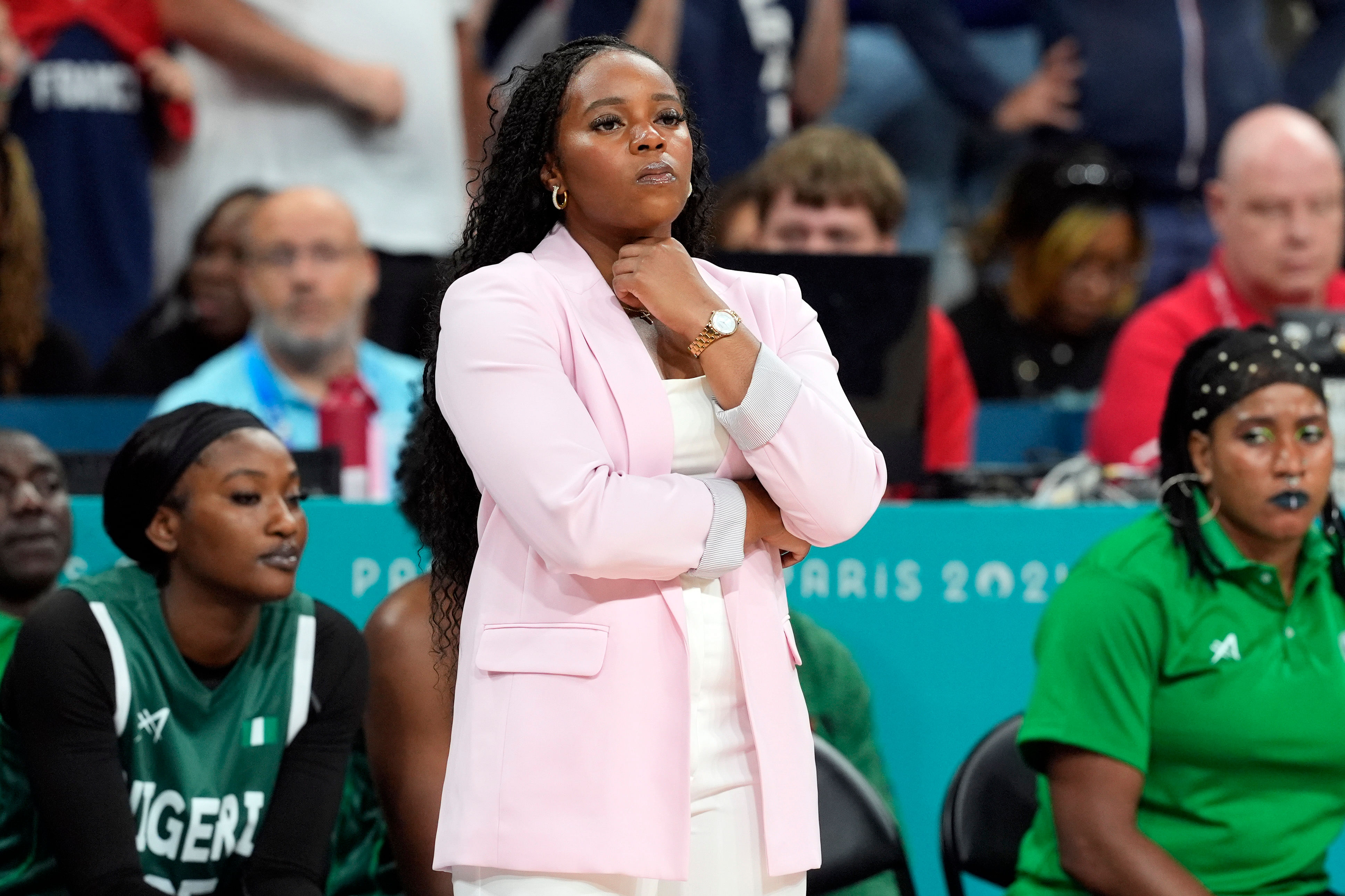 Olympics: Basketball-Women Group B - FRA-NGR - Source: Imagn