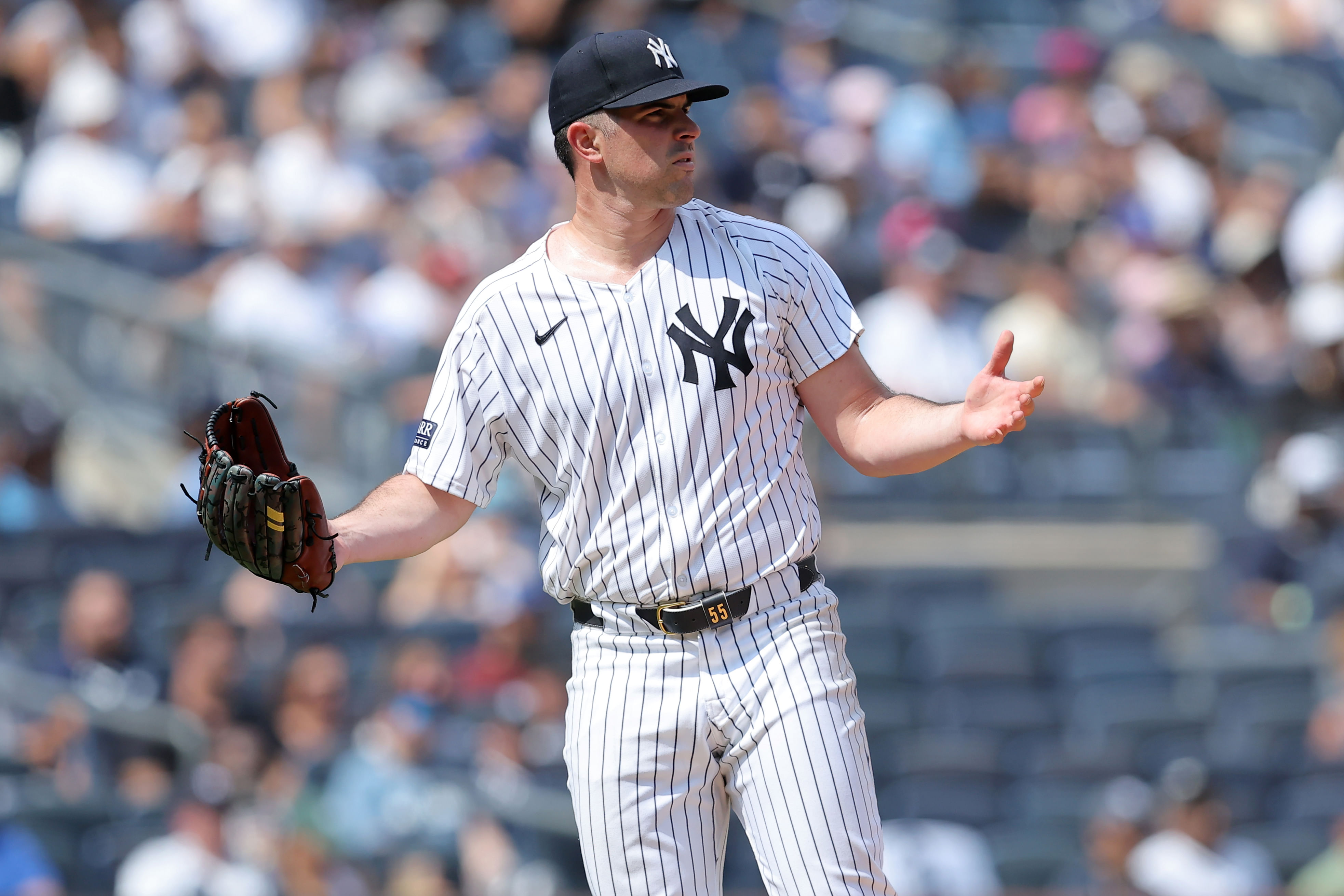 Take the under on Carlos Rodon (Imagn)