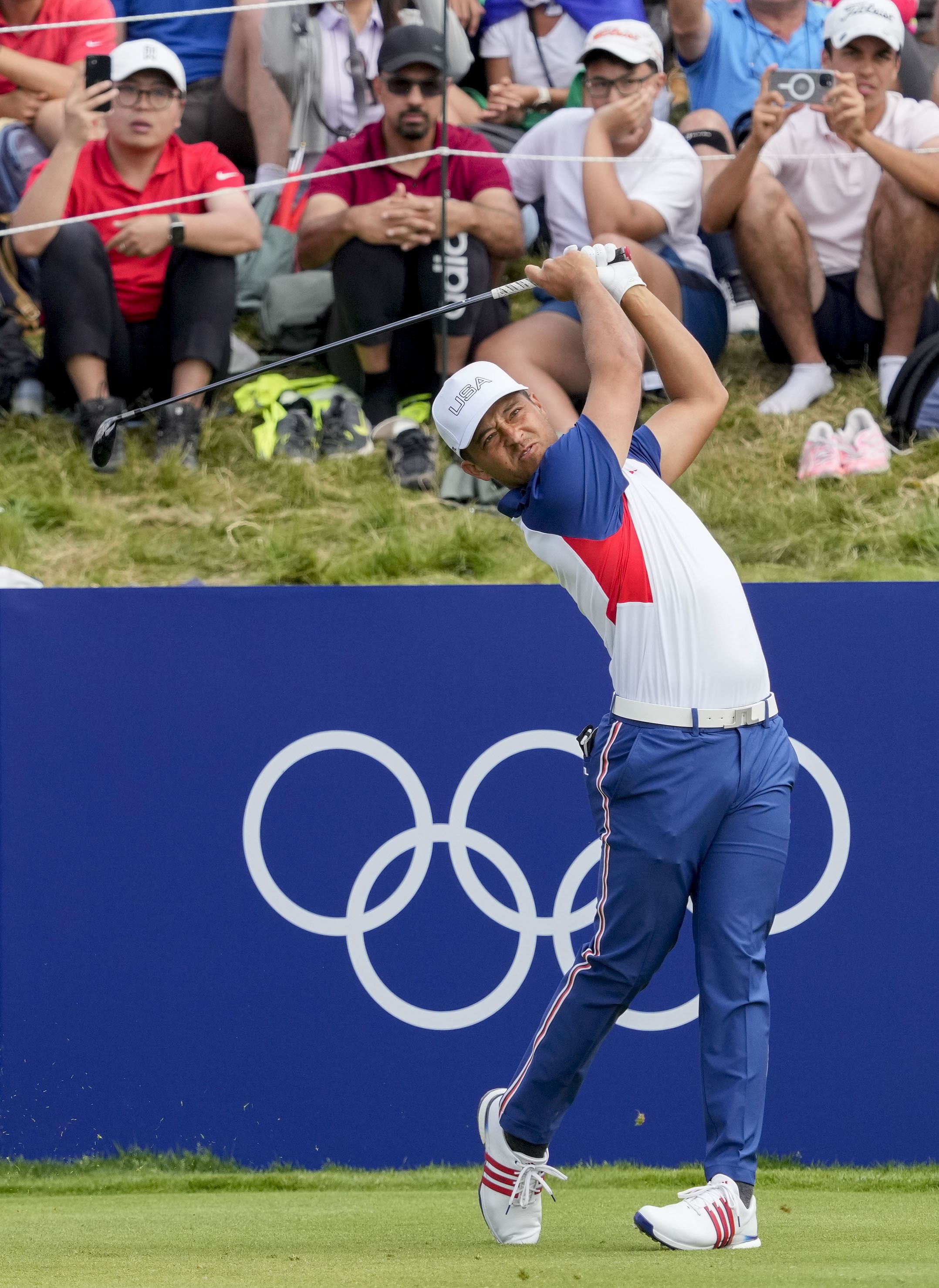 Xander Schauffele at Olympics: Golf-Mens Stroke Play Round 4 - Source: Imagn