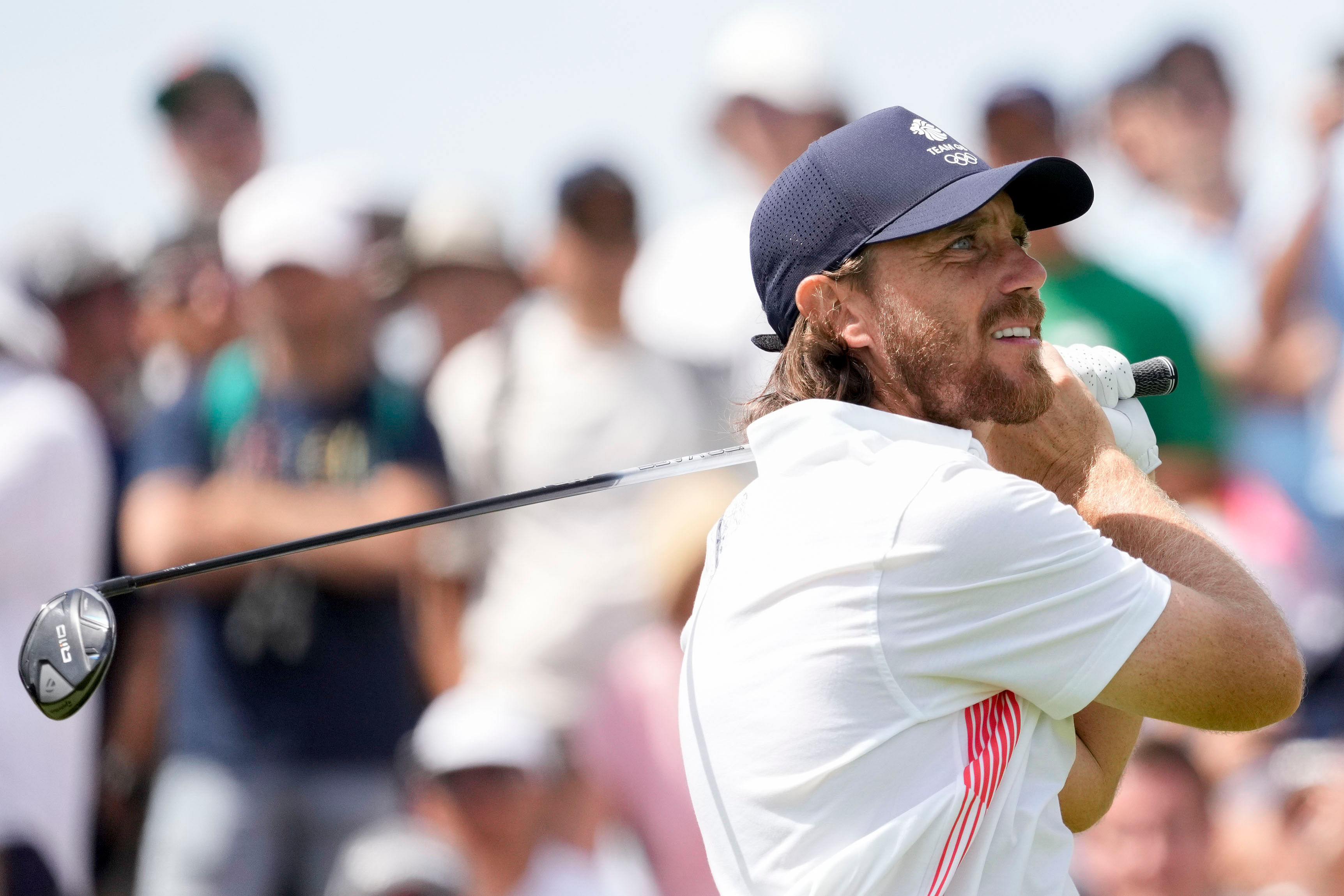 Tommy Fleetwood at the Olympics: Golf-Mens Stroke Play Round 4 - (Image via Imagn)