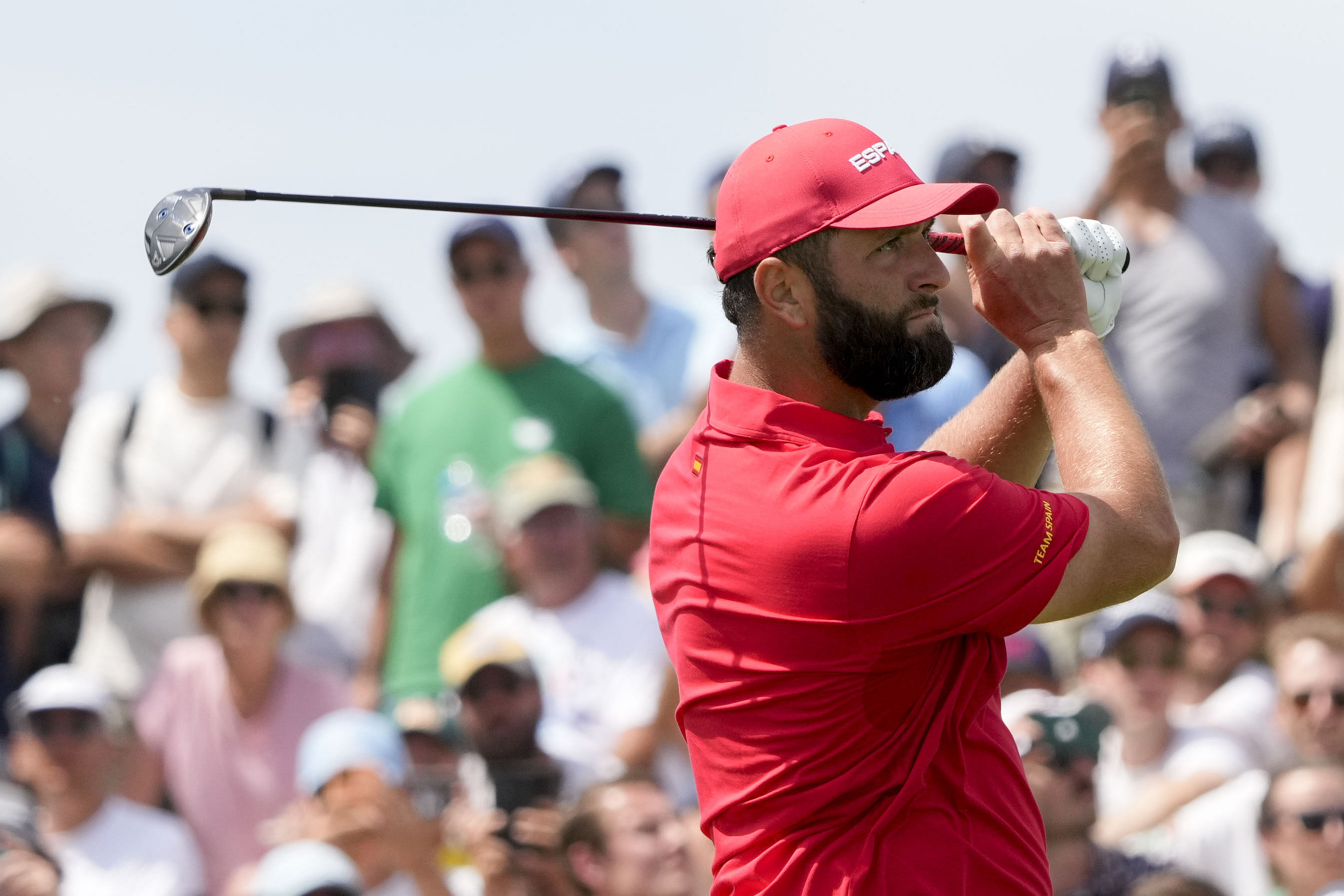 Jon Rahm at the Olympics, Round 4 (Image Source: Imagn)