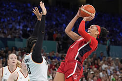 A’ja Wilson Olympics stats today: How did USA star fare in gold medal clash vs France?