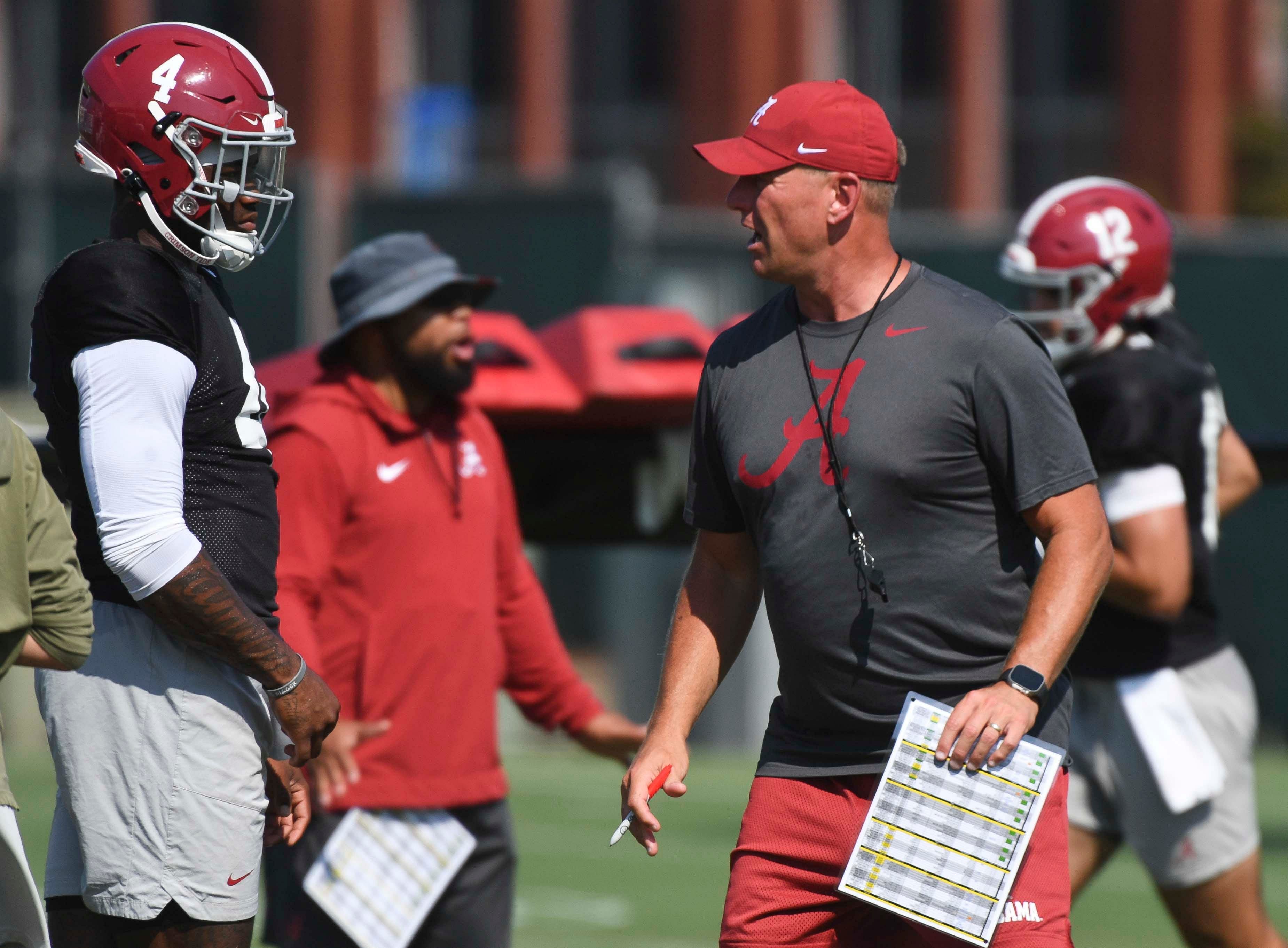 Kalen DeBoer in his first season at Alabama