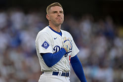 Watch: Dodger Stadium rises to its feet to welcome Freddie Freeman after son Max's release from ICU
