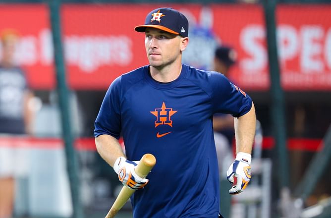 WATCH: Alex Bregman knocked down after getting hit on the head by Phillies pitcher