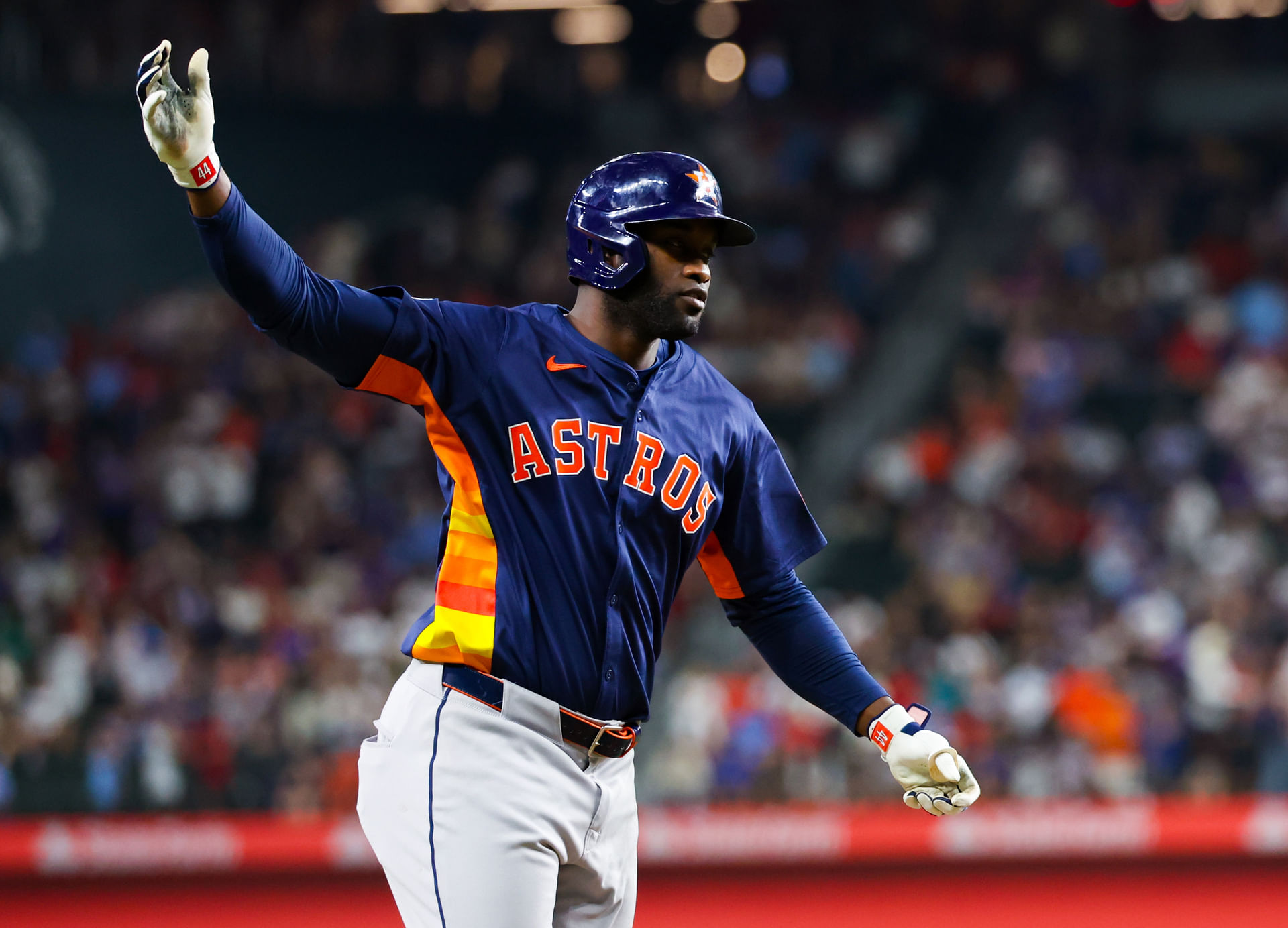 Take the over on Yordan Alvarez today (Imagn)