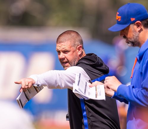 Florida coach Billy Napier and the Gators seem doomed to a tough 2024 college football season. (Photo credit: IMAGN)