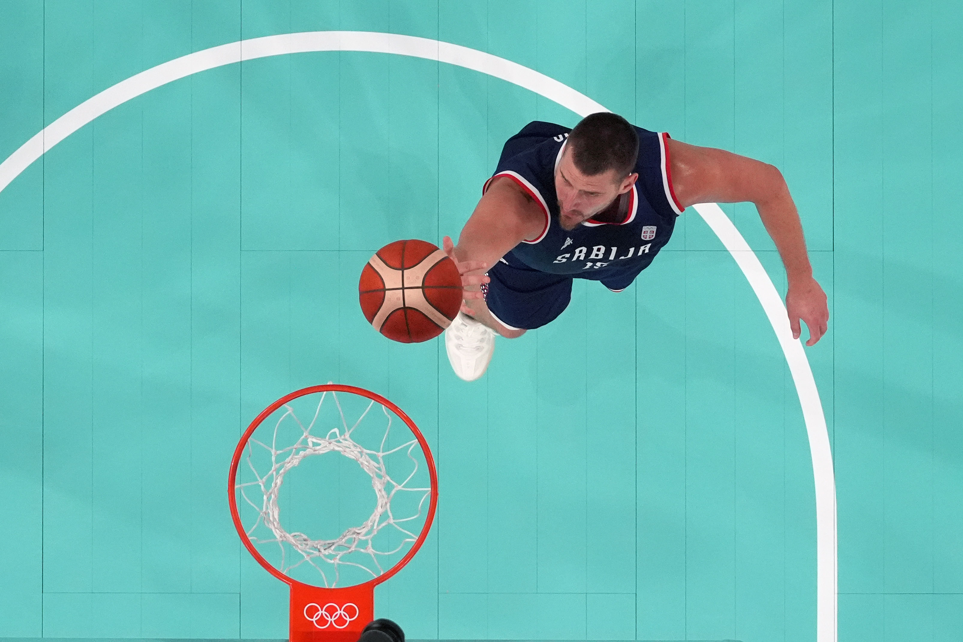 Olympics: Basketball-Men Semifinal - USA-SRB - Source: Imagn