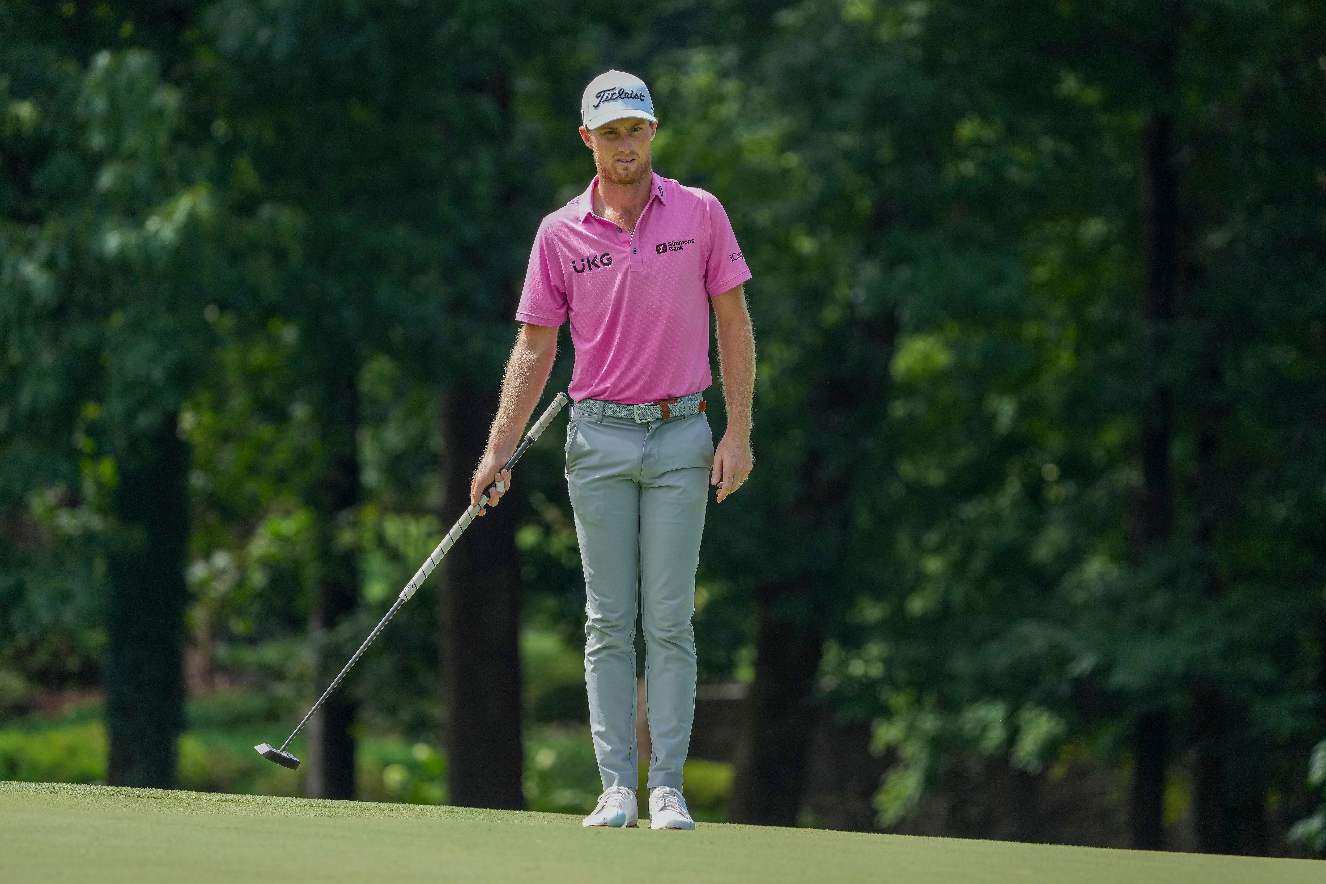 Will Zalatoris at the PGA: Wyndham Championship - First Round (Source: Imagn)