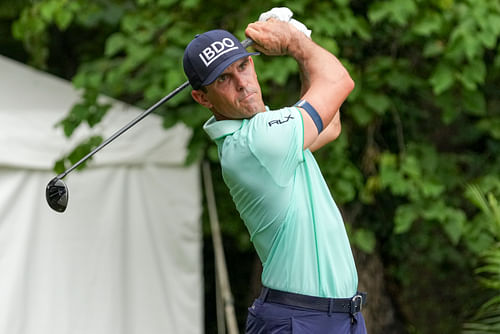 Billy Horschel during the Wyndham Championship, First Round (Source: Imagn)