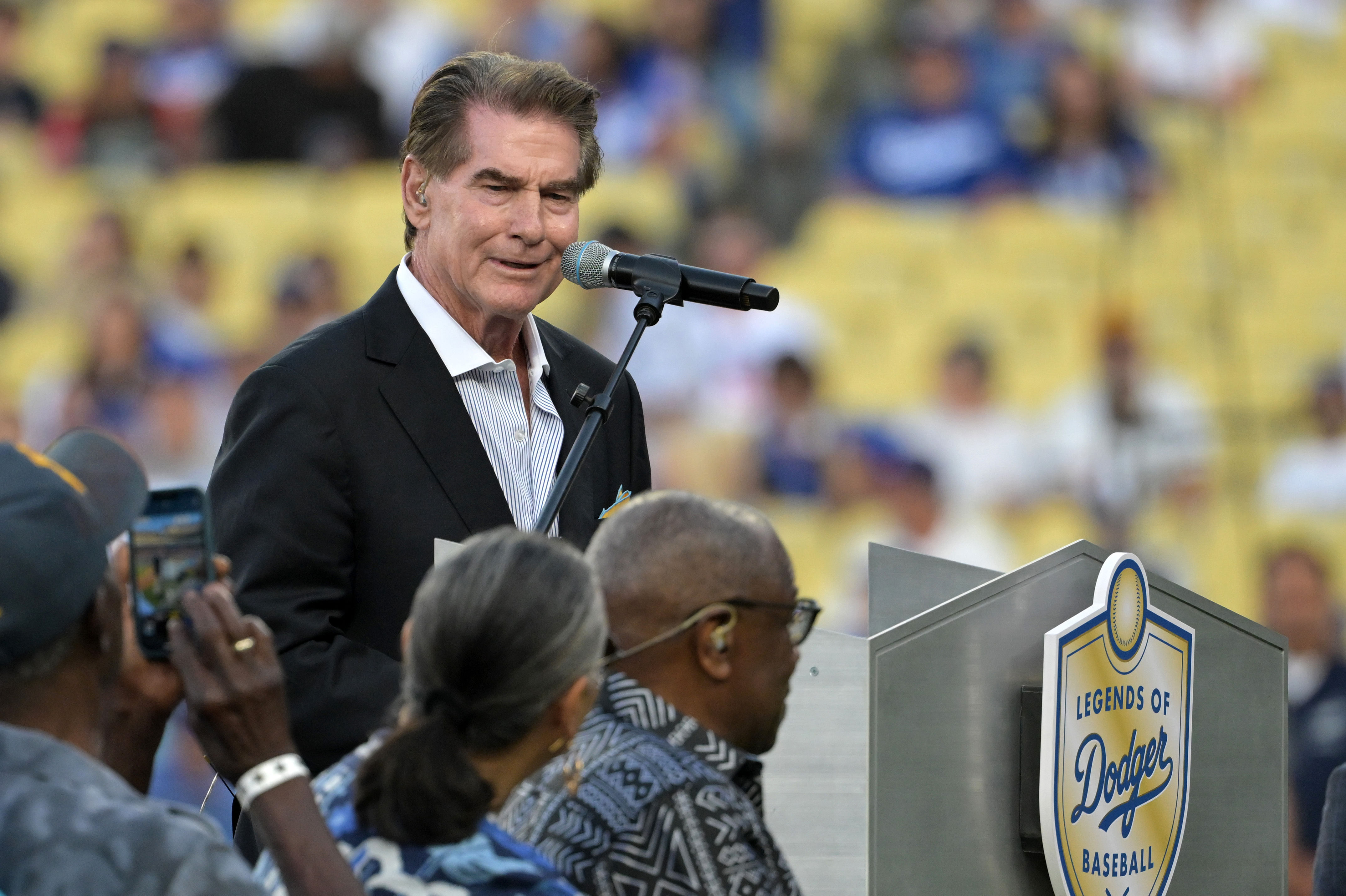 Steve Garvey is running for Congress (Imagn)