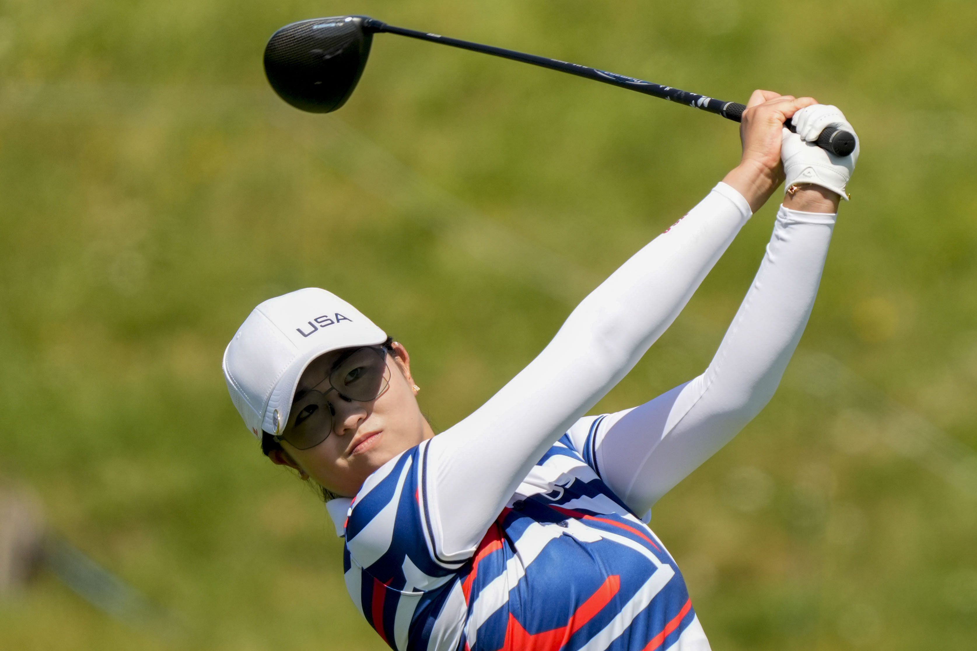 Rose Zhang, Olympics: Golf-Womens Stroke Play (Image via Imagn)