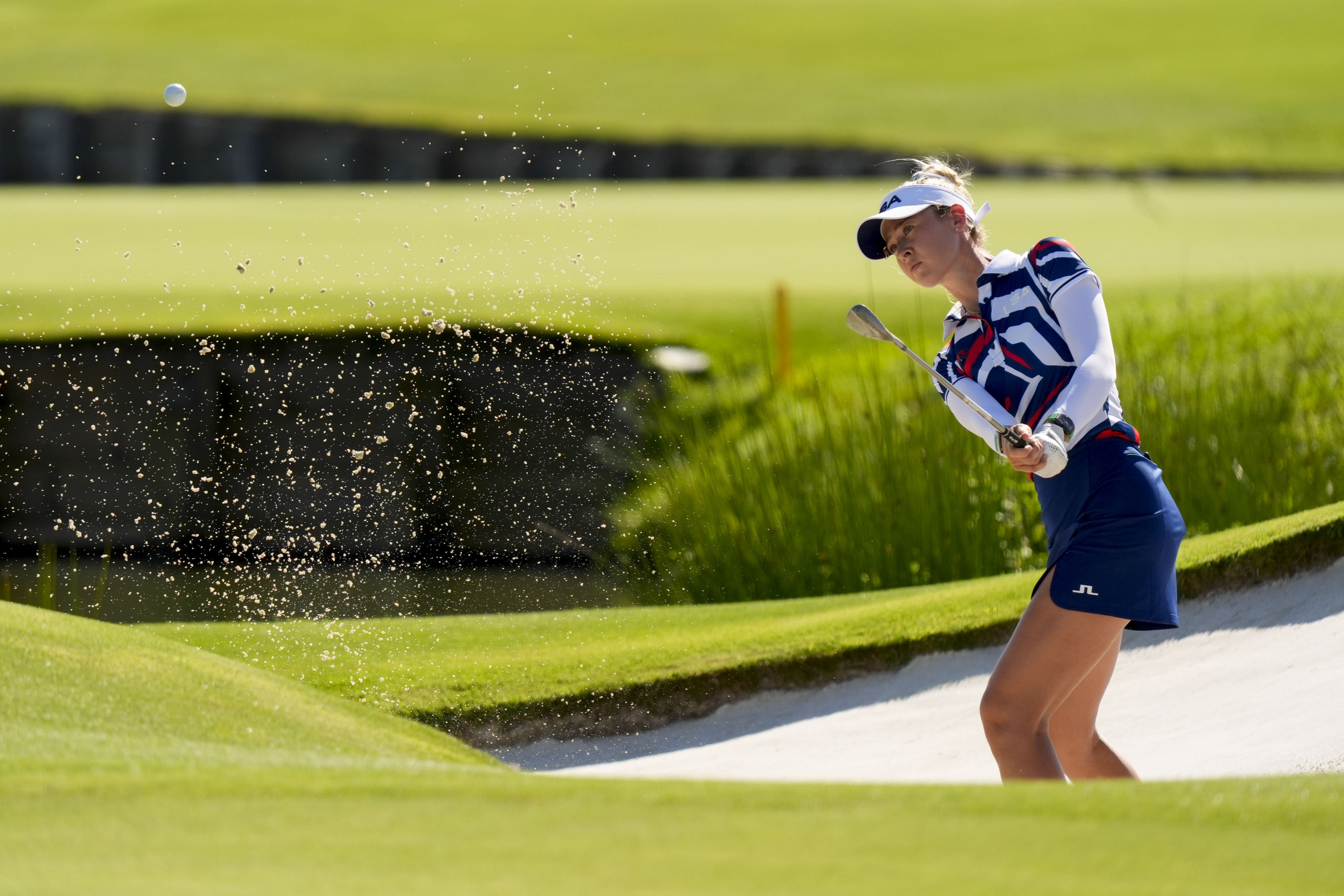 Nelly Korda is the favorite at the AIG Women&#039;s Open (Imagn)