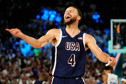 Steph Curry for USA Basketball Men's Olympic Team - Source: Imagn