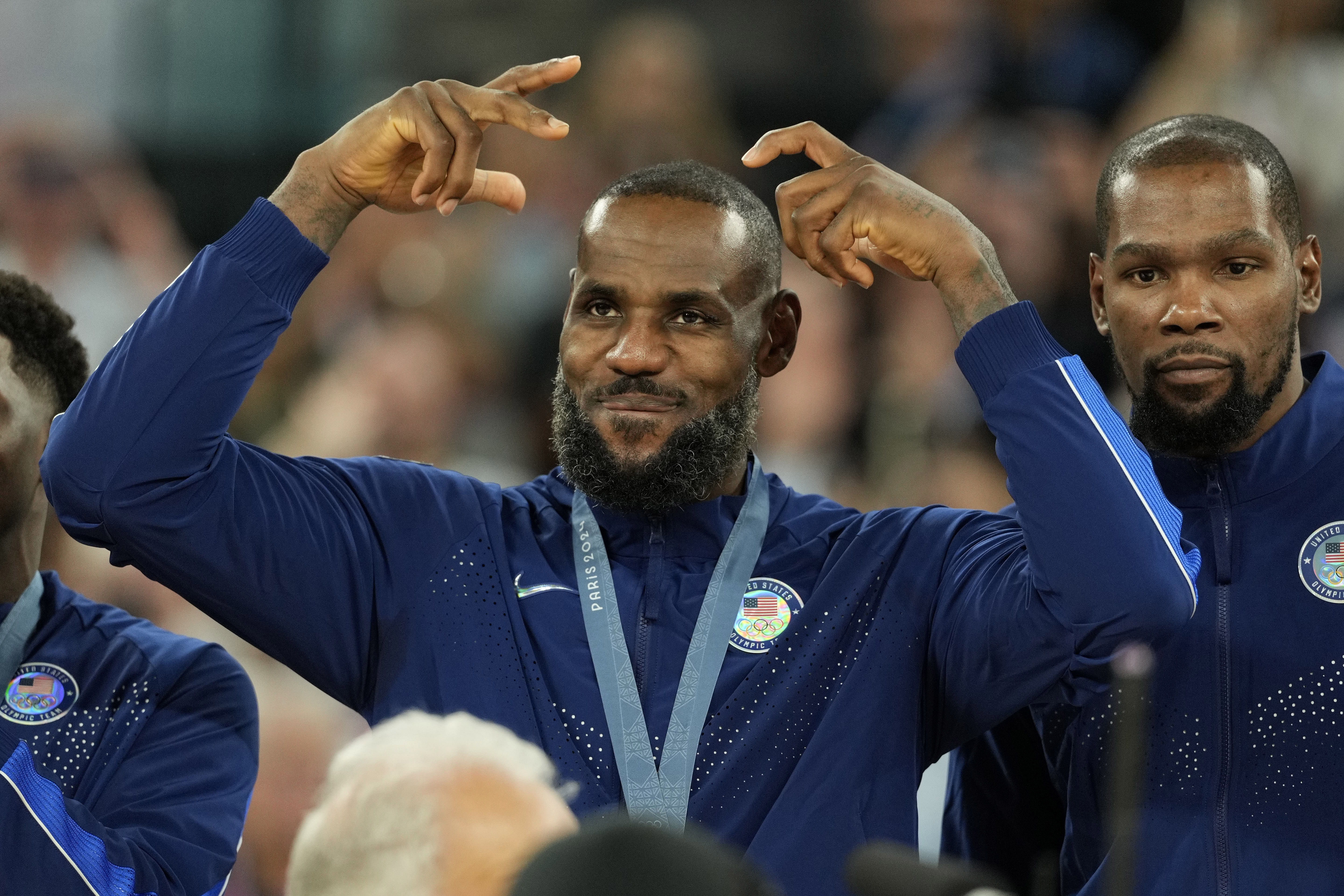 LeBron James in the 2024 Paris Olympics- Source: Imagn