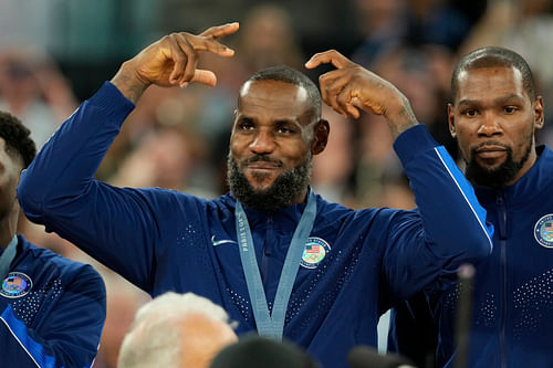 LeBron James in the 2024 Paris Olympics- Source: Imagn