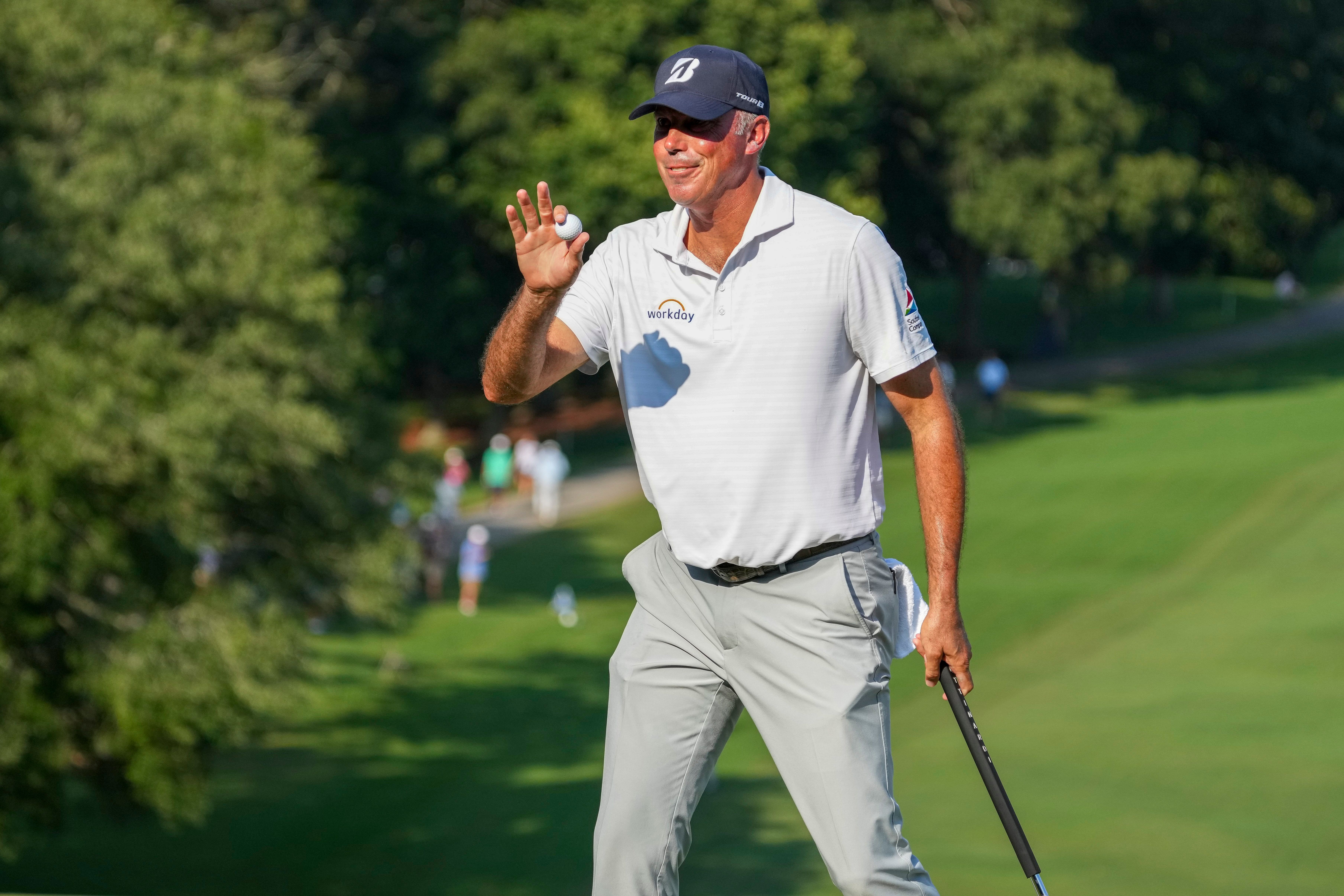 Matt Kuchar (Image Credit: Jim Dedmon-USA TODAY Sports Source: Imagn)