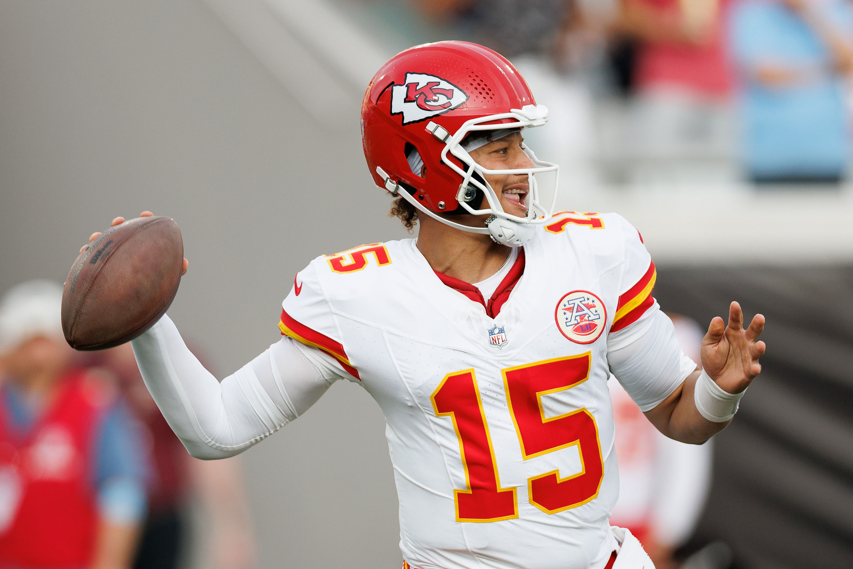 Kansas City Chiefs QB Patrick Mahomes (Source: Imagn)