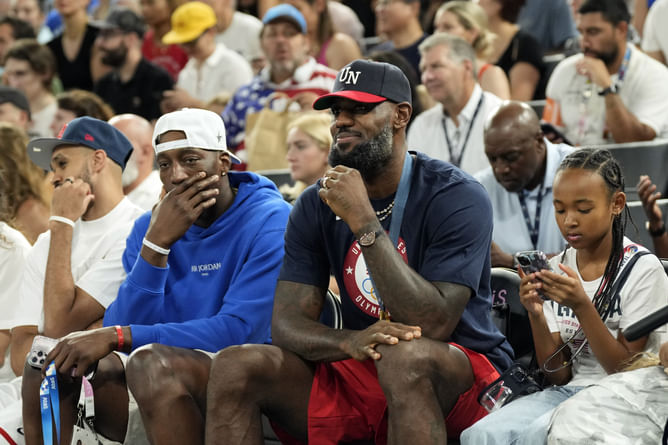 Michael Jordan's ex-wife Juanita Vanoy uses 'GOAT' emoji to laud LeBron James' support of USA women's basketball team