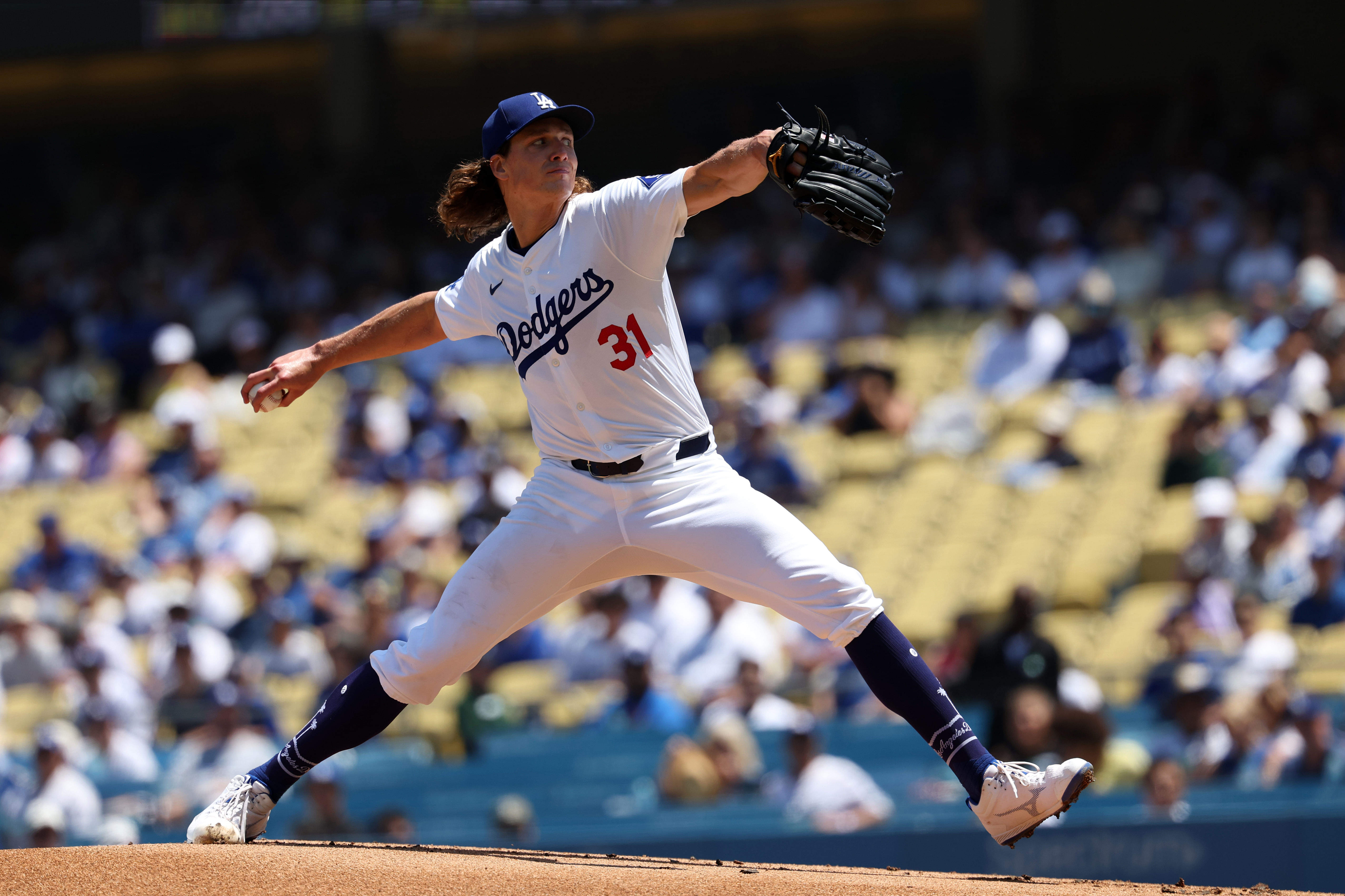 Los Angeles Dodgers - Tyler Glasnow (Photo via IMAGN)