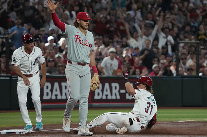 Ex-Philadelphia Phillies GM proposes moving Nick Castellanos up to join Bryce Harper and Kyle Schwarber after D-Backs thrashing