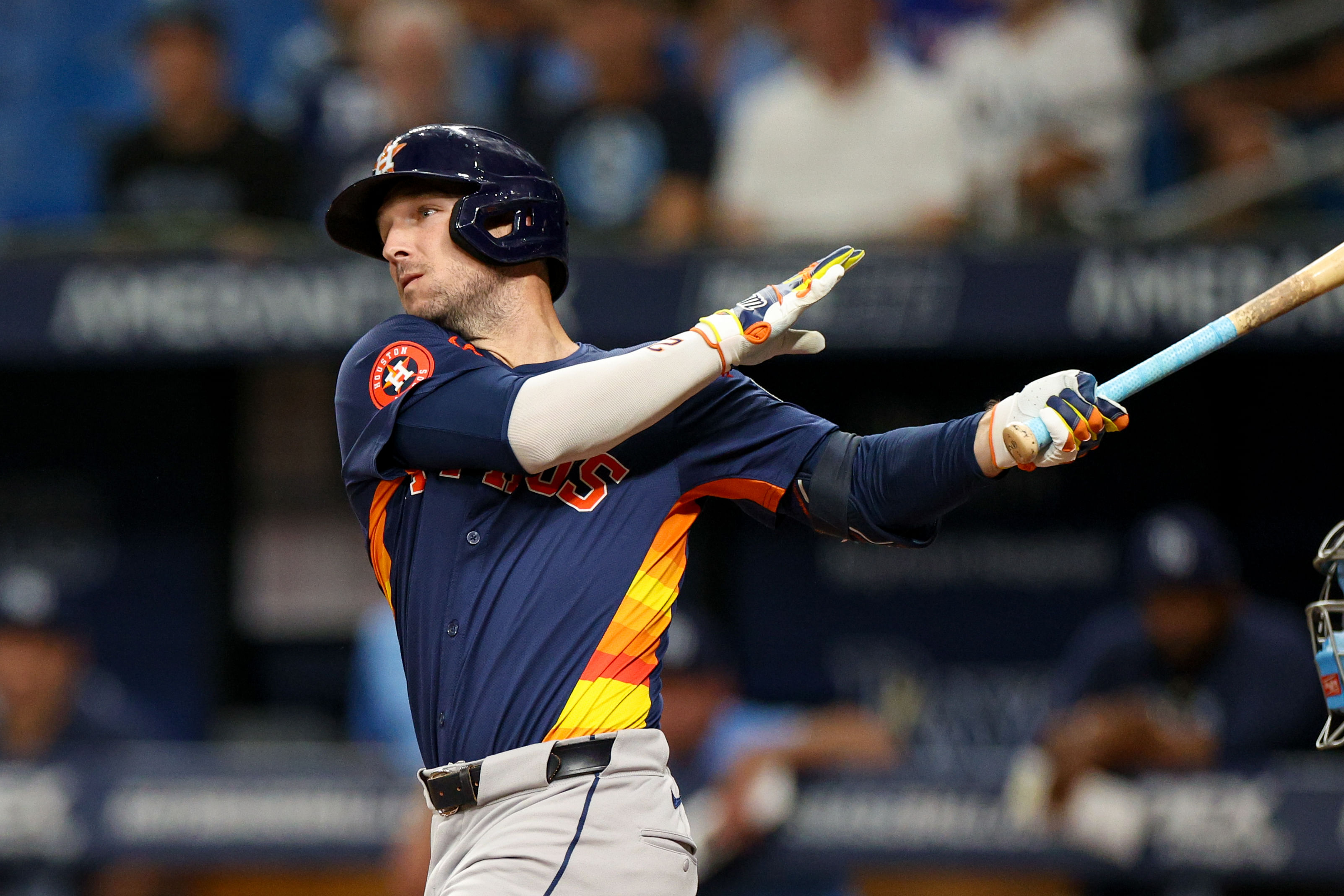 Alex Bregman will become a free agent at the end of the 2024 season (Photo Credit: IMAGN)