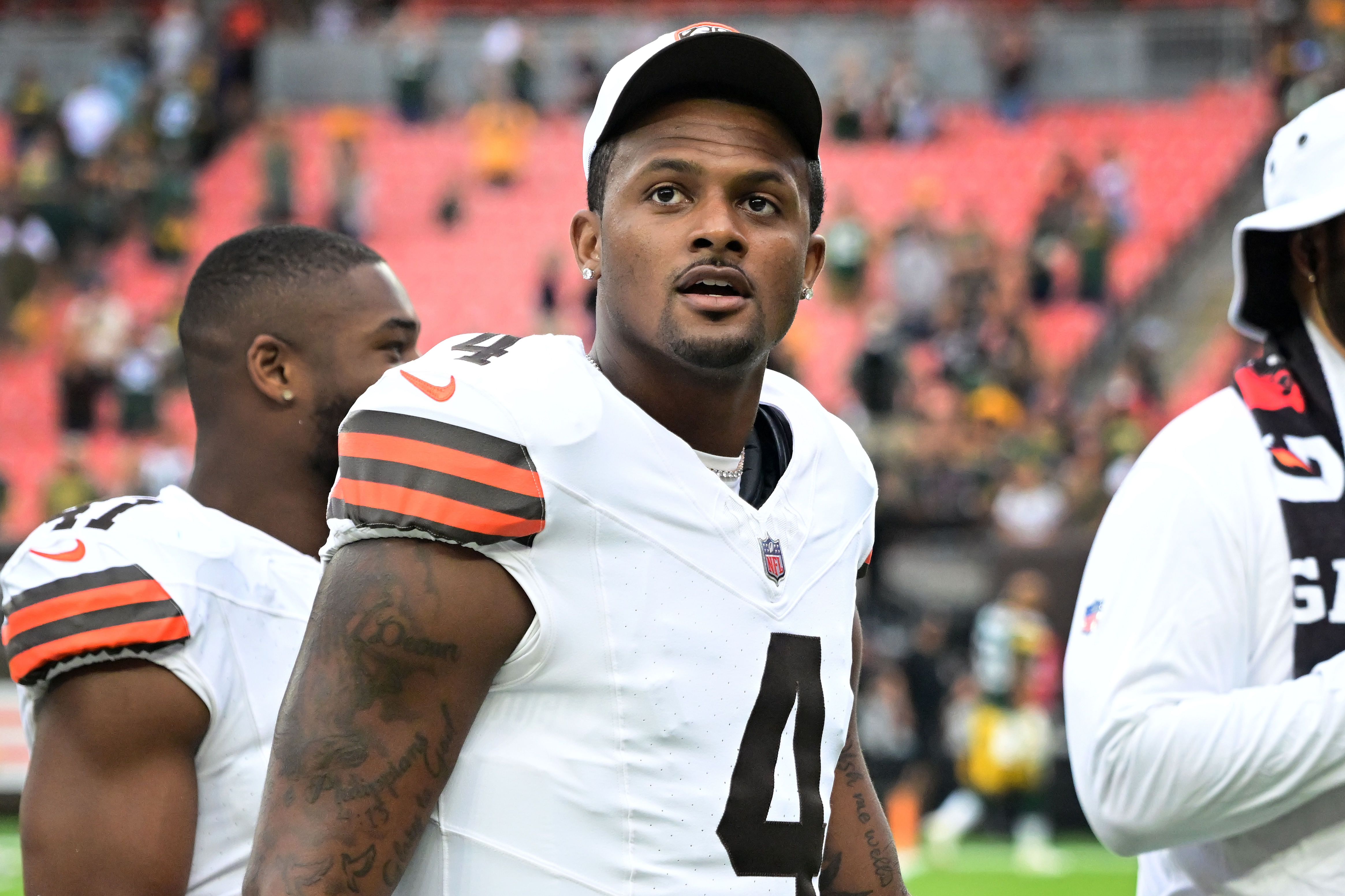 Deshaun Watson is entering his third year with the Browns - Source: Imagn