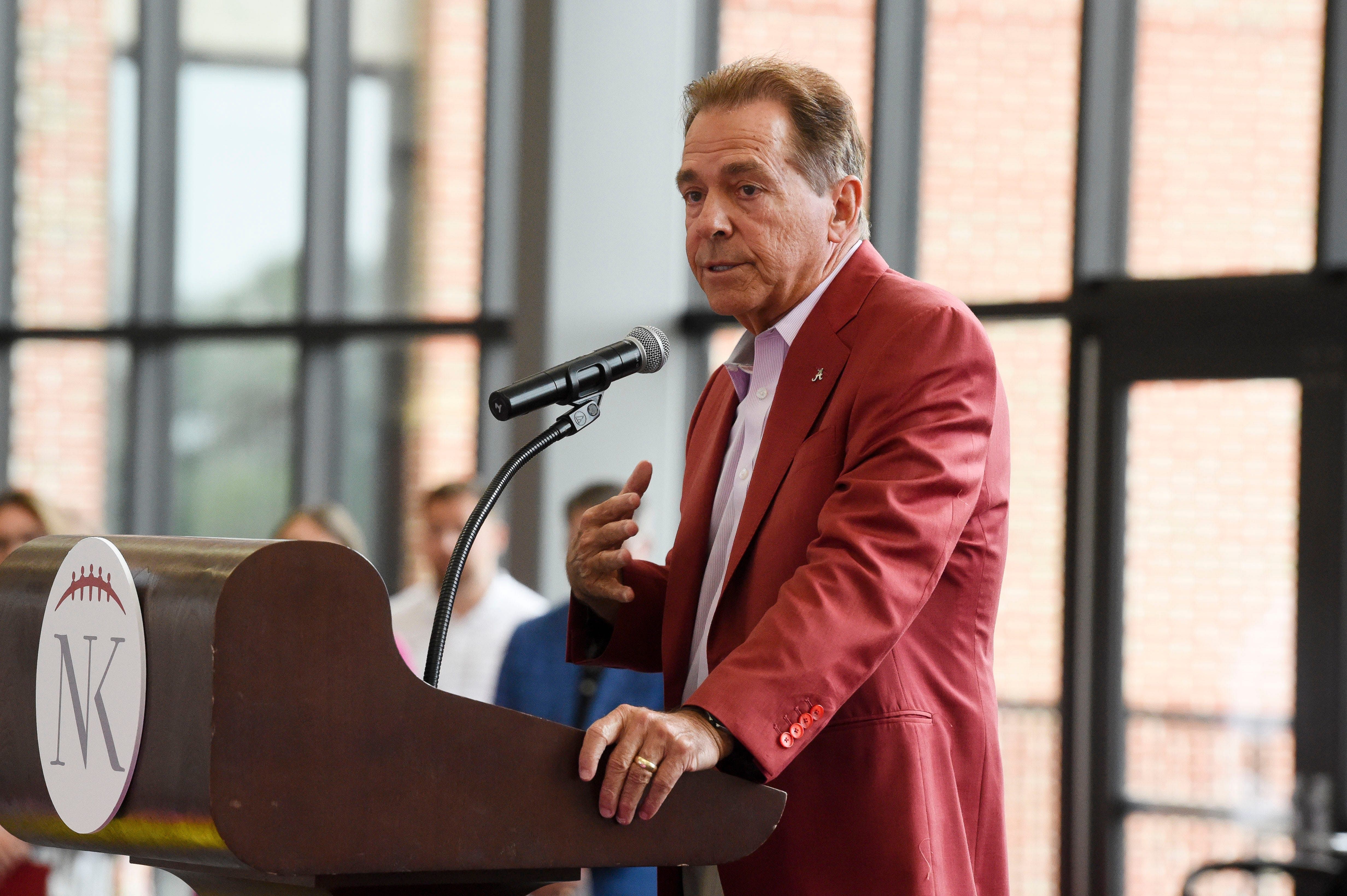 Former Alabama HC Nick Saban (Source: Imagn)