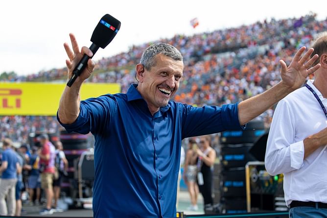 Former F1 team boss Guenther Steiner goes viral with a clip featuring him dancing with his daughter