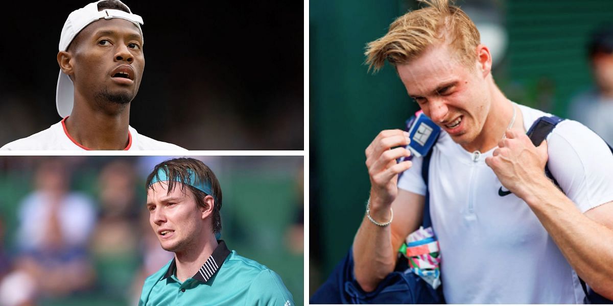 Christopher Eubanks, Alexander Bublik, Denis Shapovalov. SOURCE: GETTY IMAGES