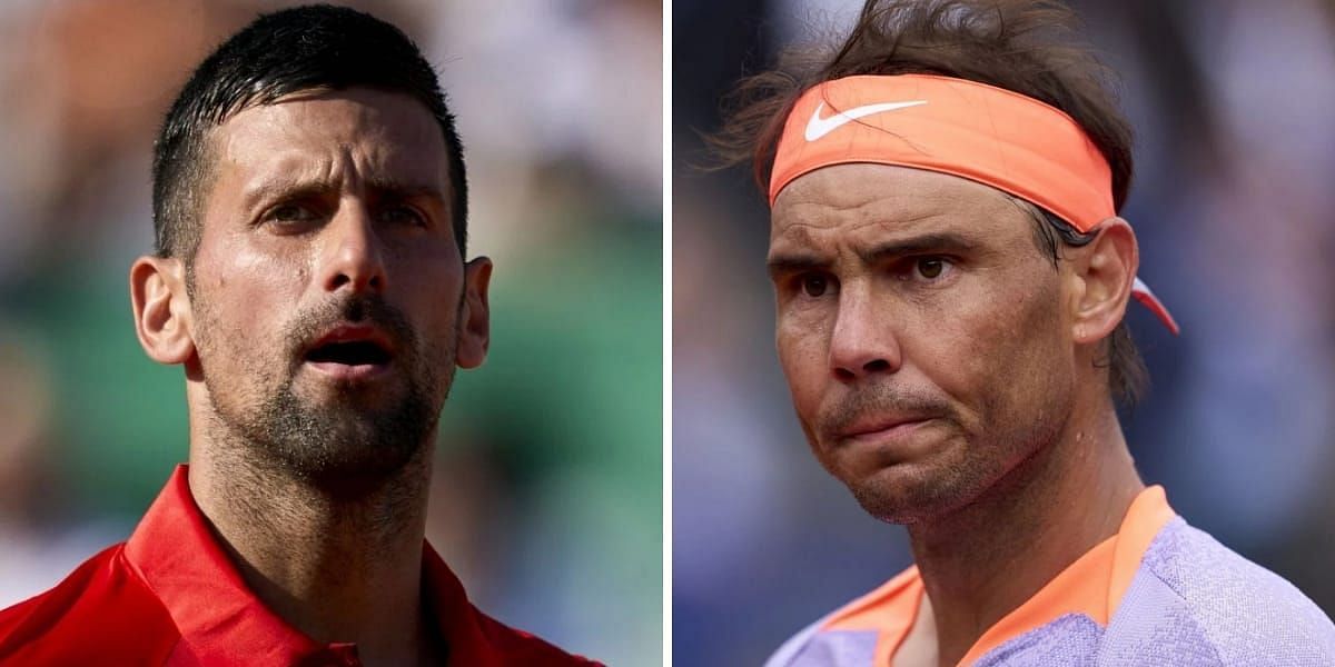 Novak Djokovic (L) &amp; Rafael Nadal (R) (Image source: GETTY)