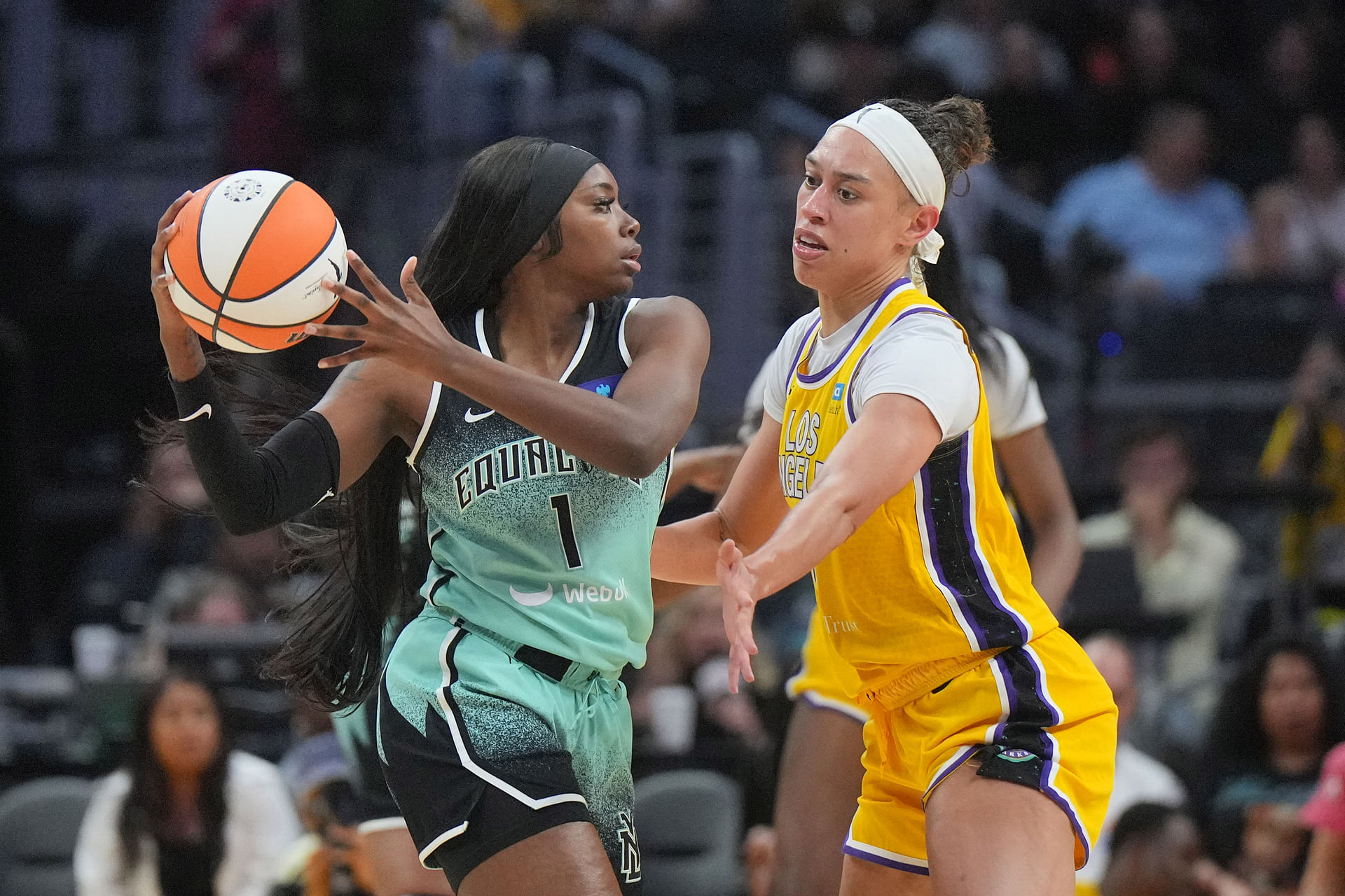 WNBA: New York Liberty at Los Angeles Sparks - Source: Imagn