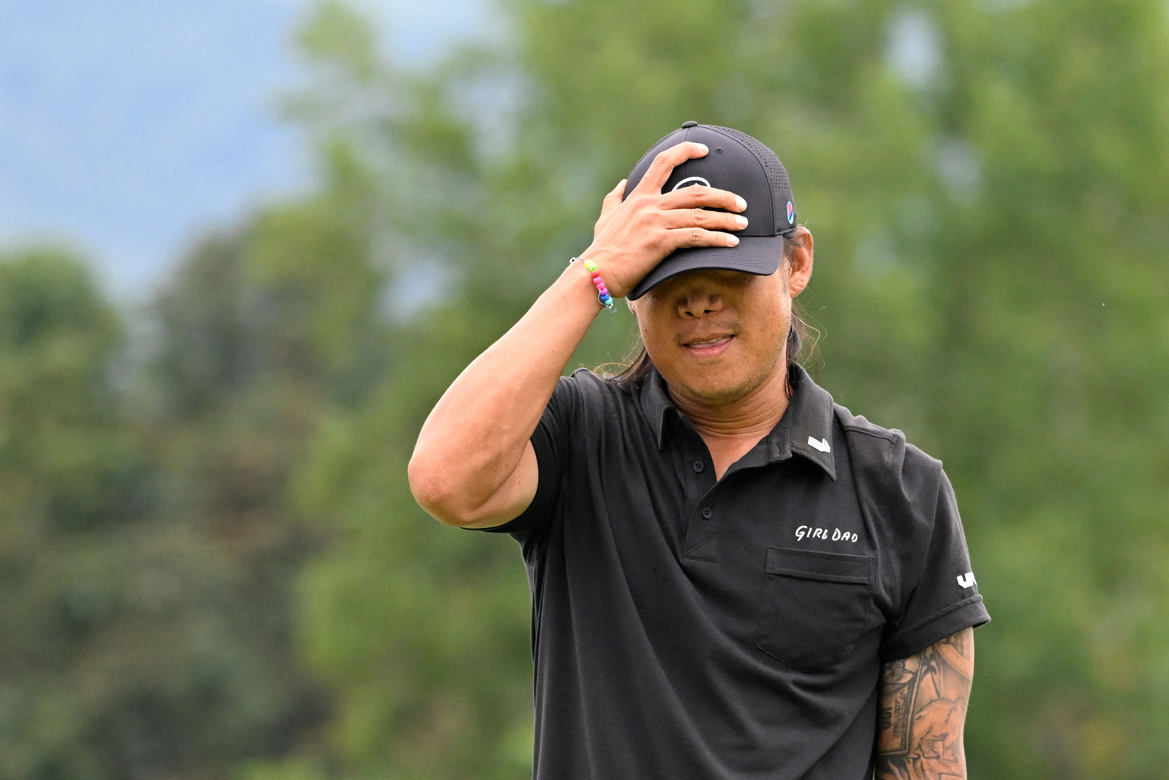 Anthony Kim at the Golf: LIV Golf Greenbrier - Source: Imagn