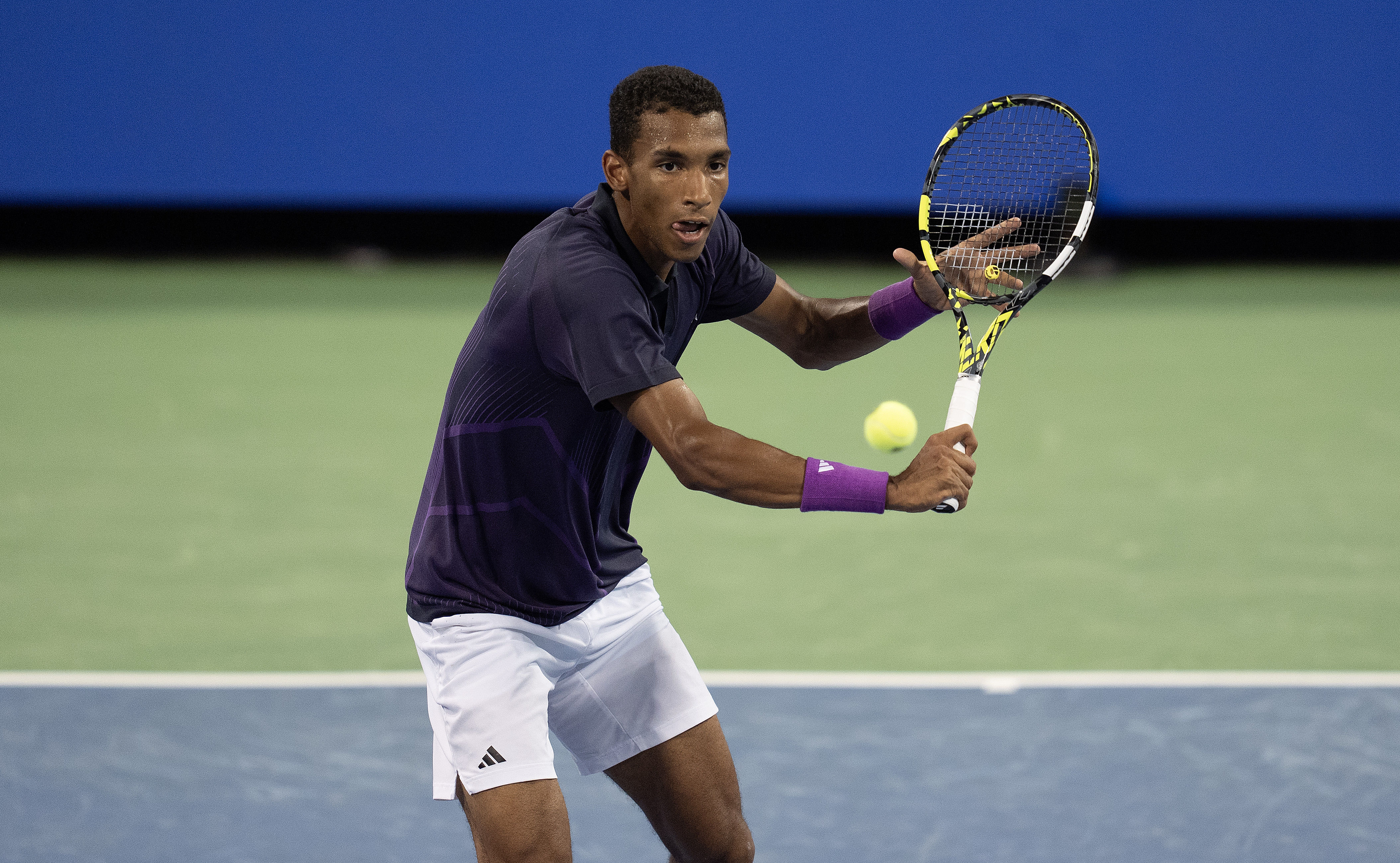 Felix Auger-Aliassime pictured at the 2024 Cincinnati Open (Source: Imagn)