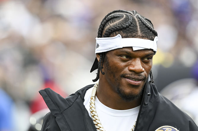 Lamar Jackson fights back in debate over NFL stars vs flag football players