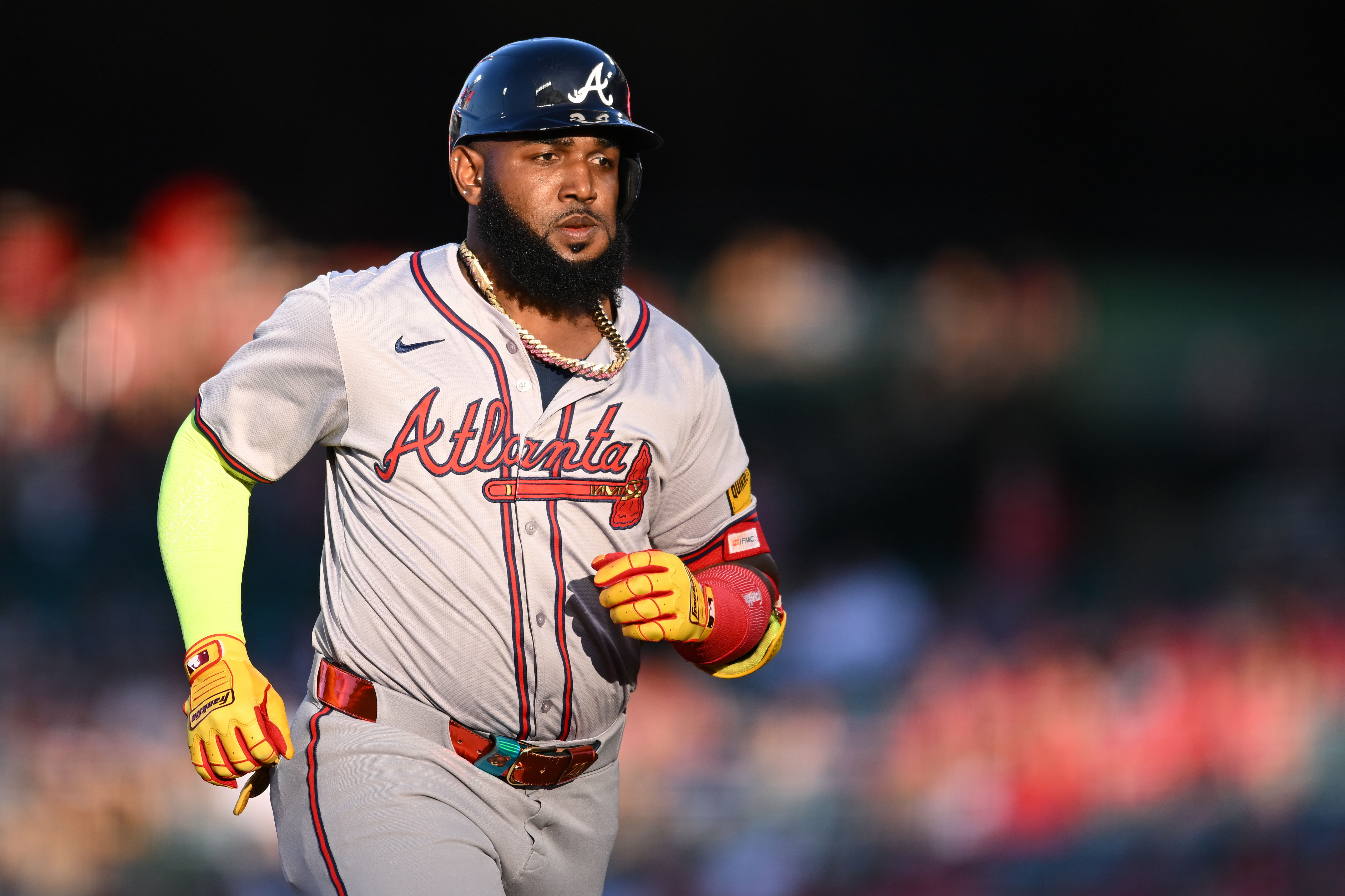 Marcell Ozuna is a good pick to hit a home run (Imagn)