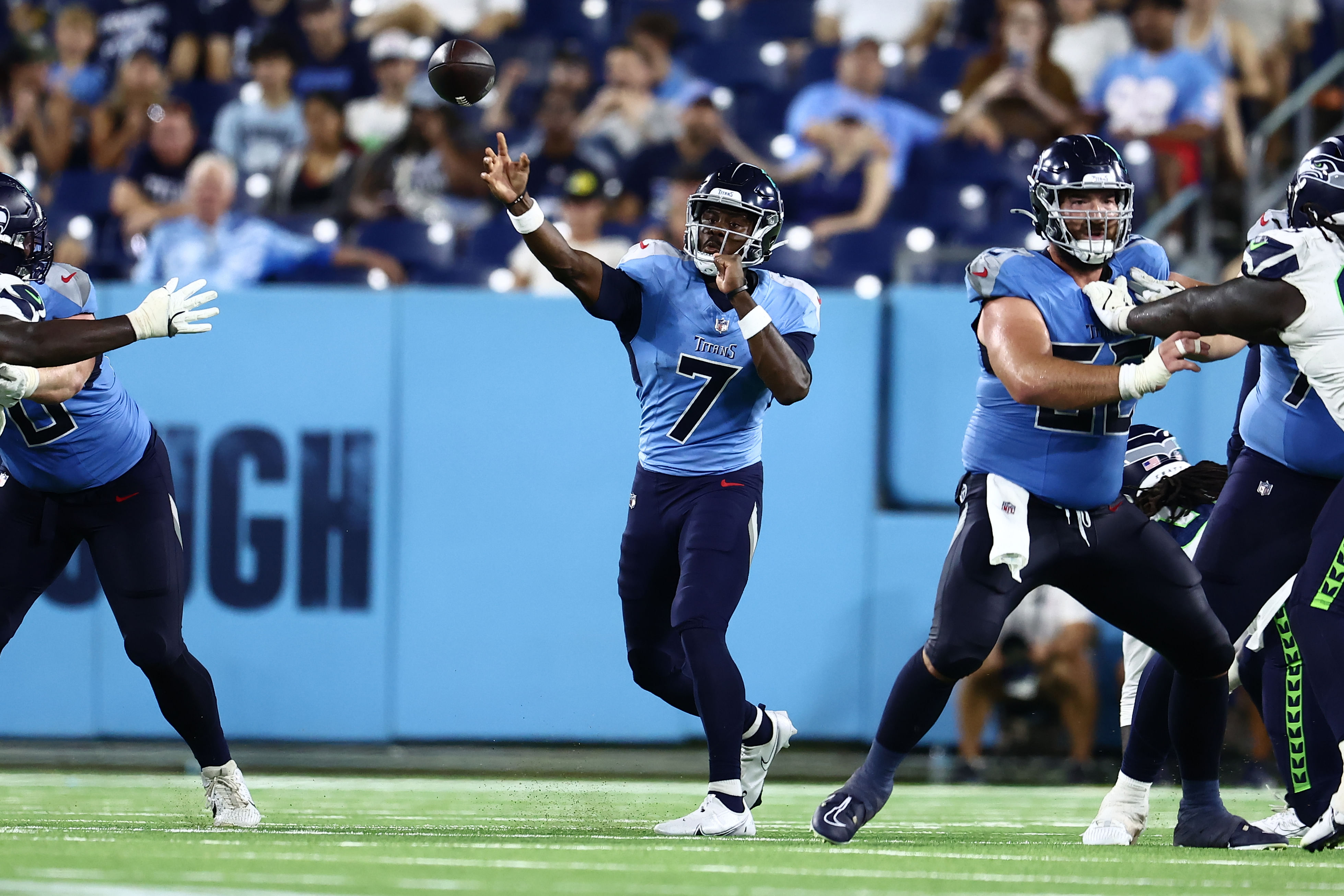 NFL: Seattle Seahawks at Tennessee Titans - Source: Imagn