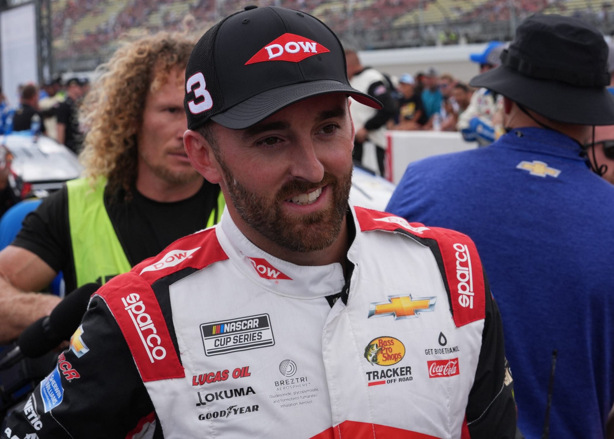 Austin Dillon at Michigan International Speedway - Source: Imagn